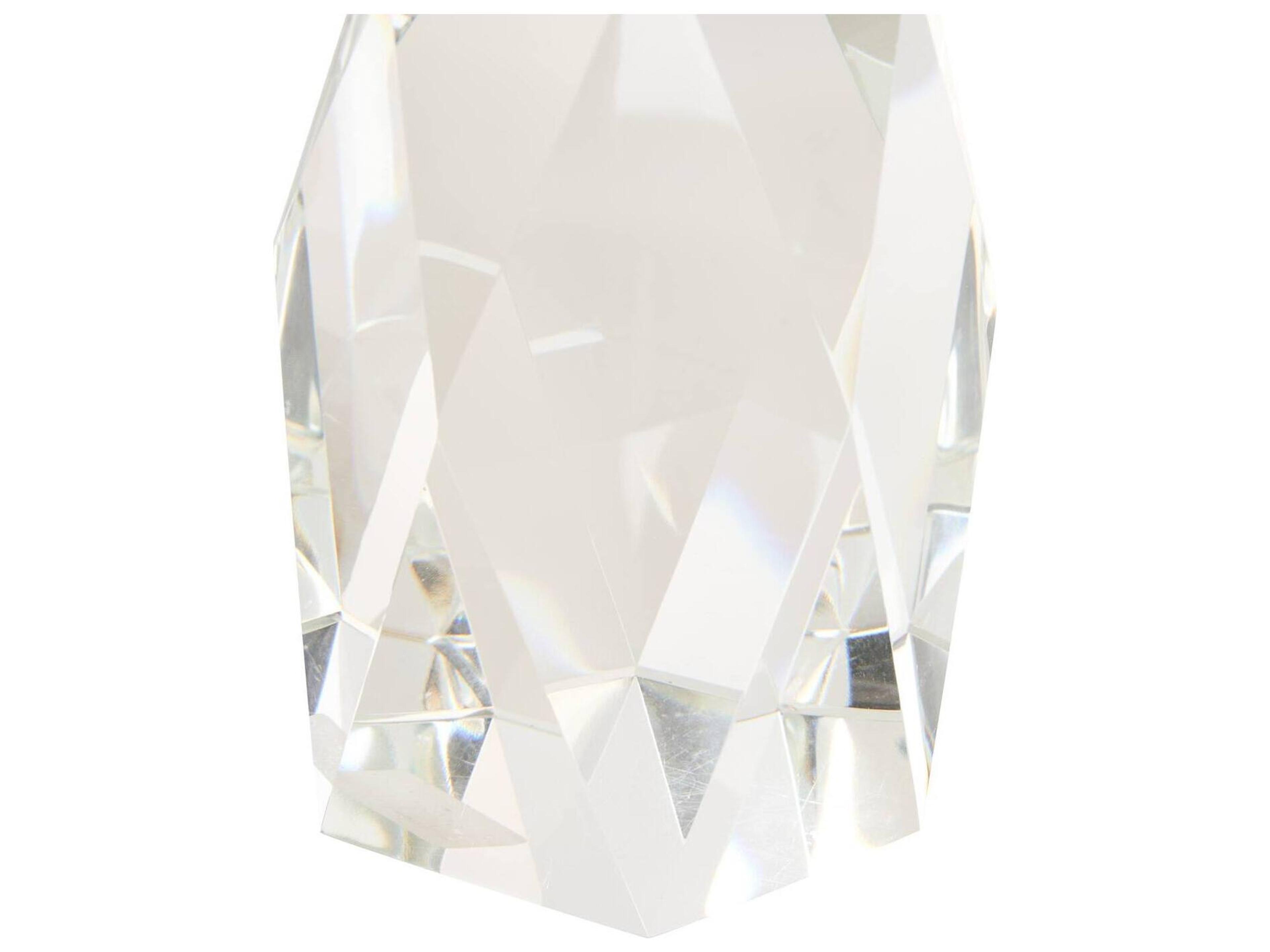 Chelsea House Town Square Clear Linen Table Lamp