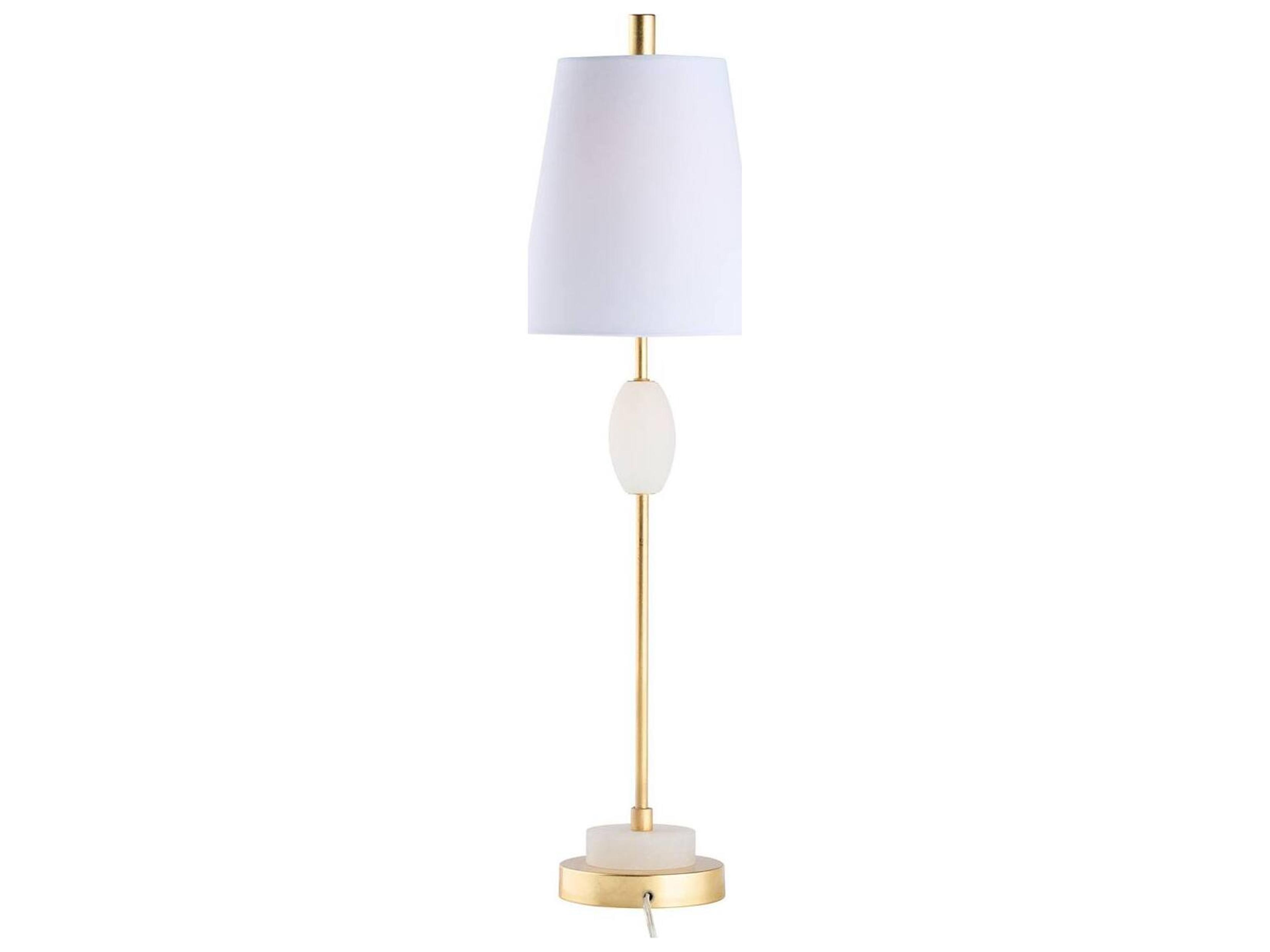Chelsea House Town Square White Cream Linen Table Lamp