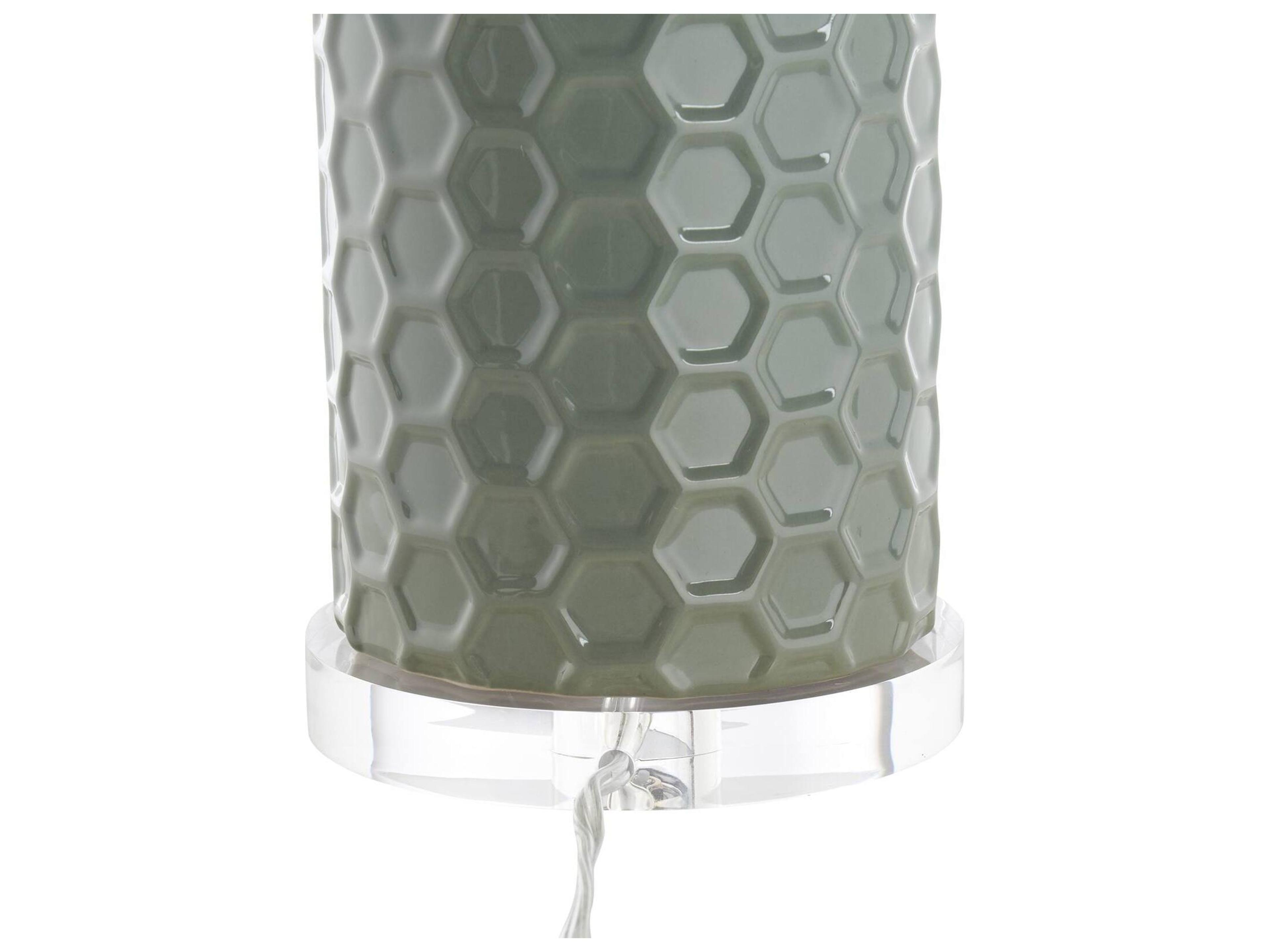 Chelsea House Shayla Copas Green Silk Table Lamp