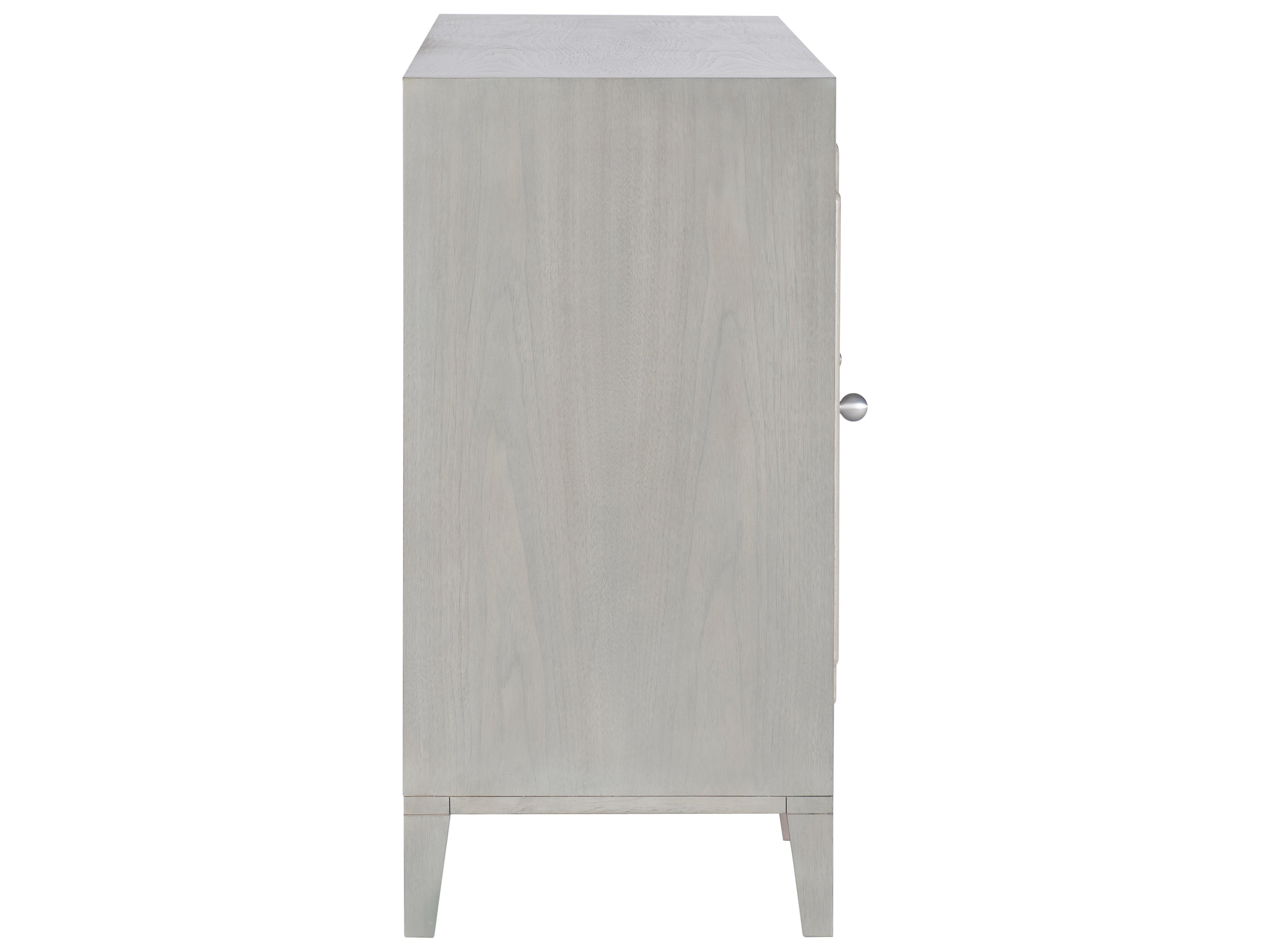 Chelsea House Elizabeth Wicker 69" Gray Sideboard