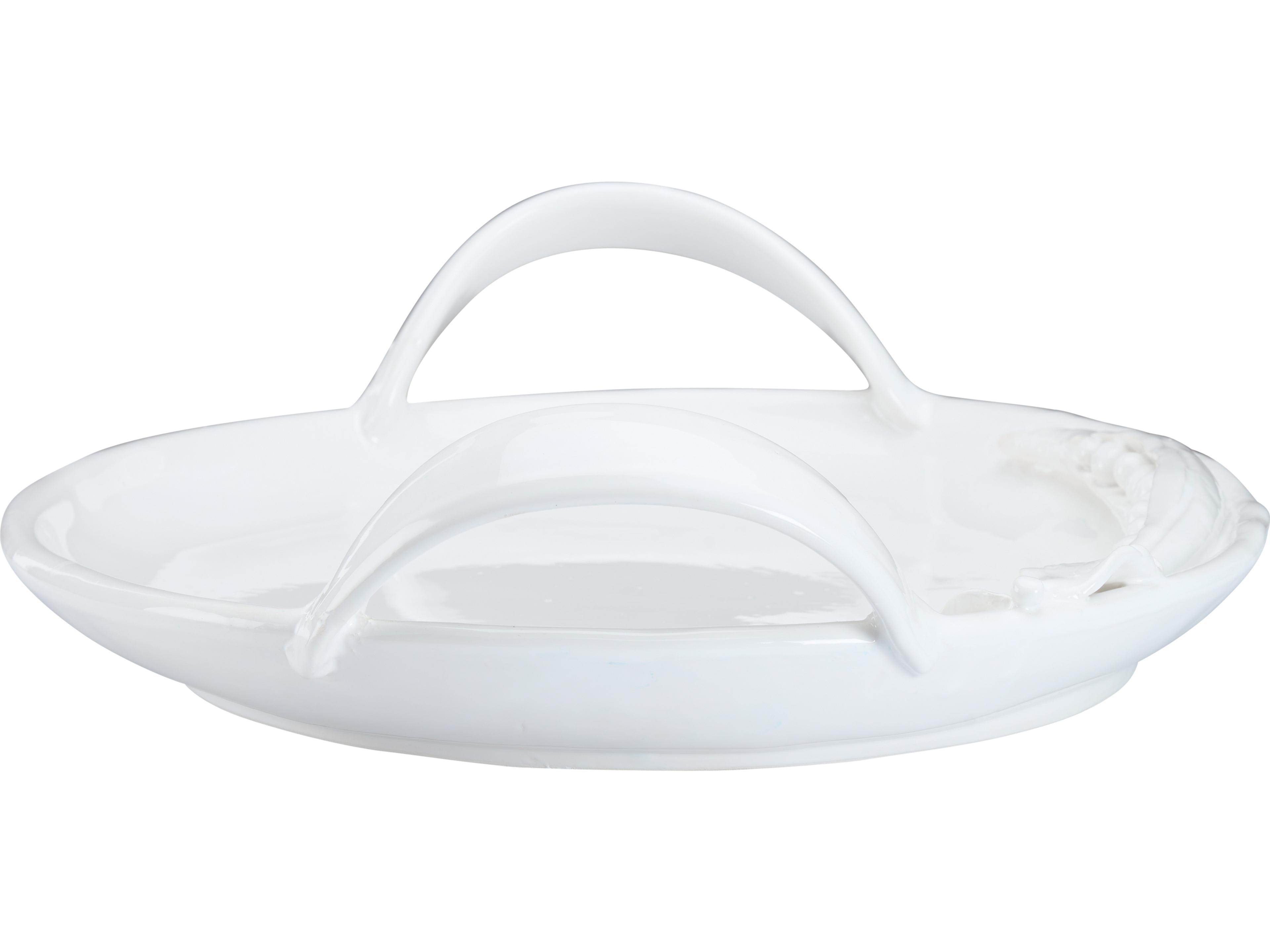 Chelsea House White Cream Serving Tray