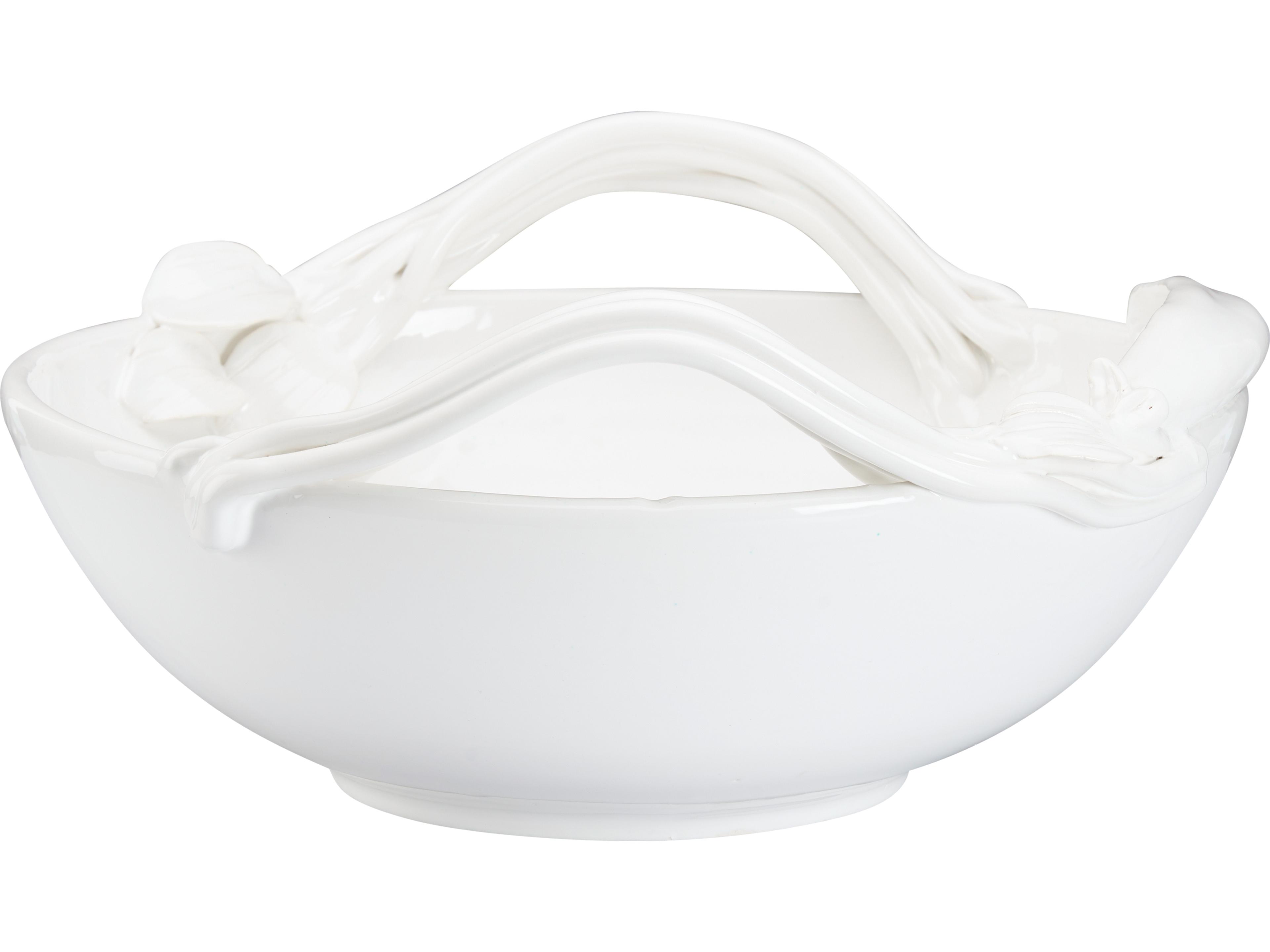 Chelsea House White Cream Decorative Plate