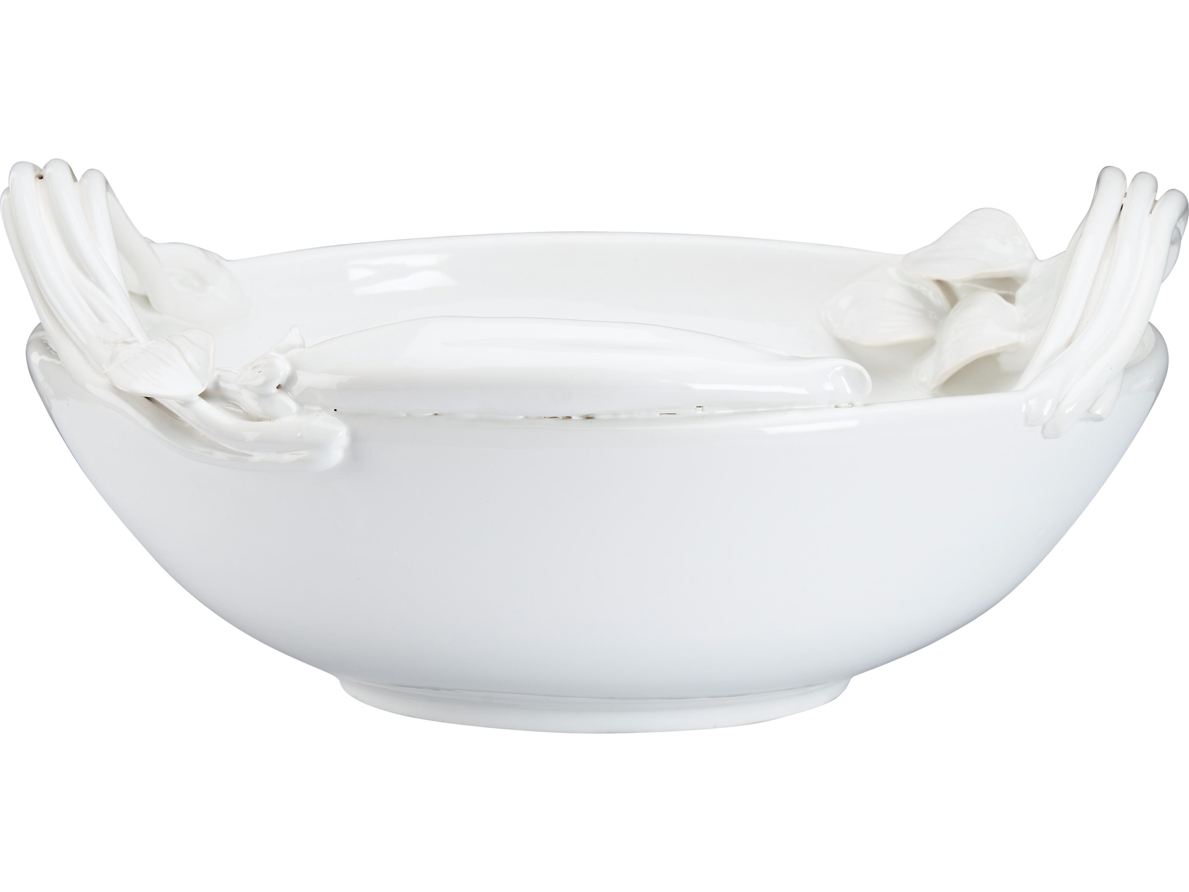 Chelsea House White Cream Decorative Plate