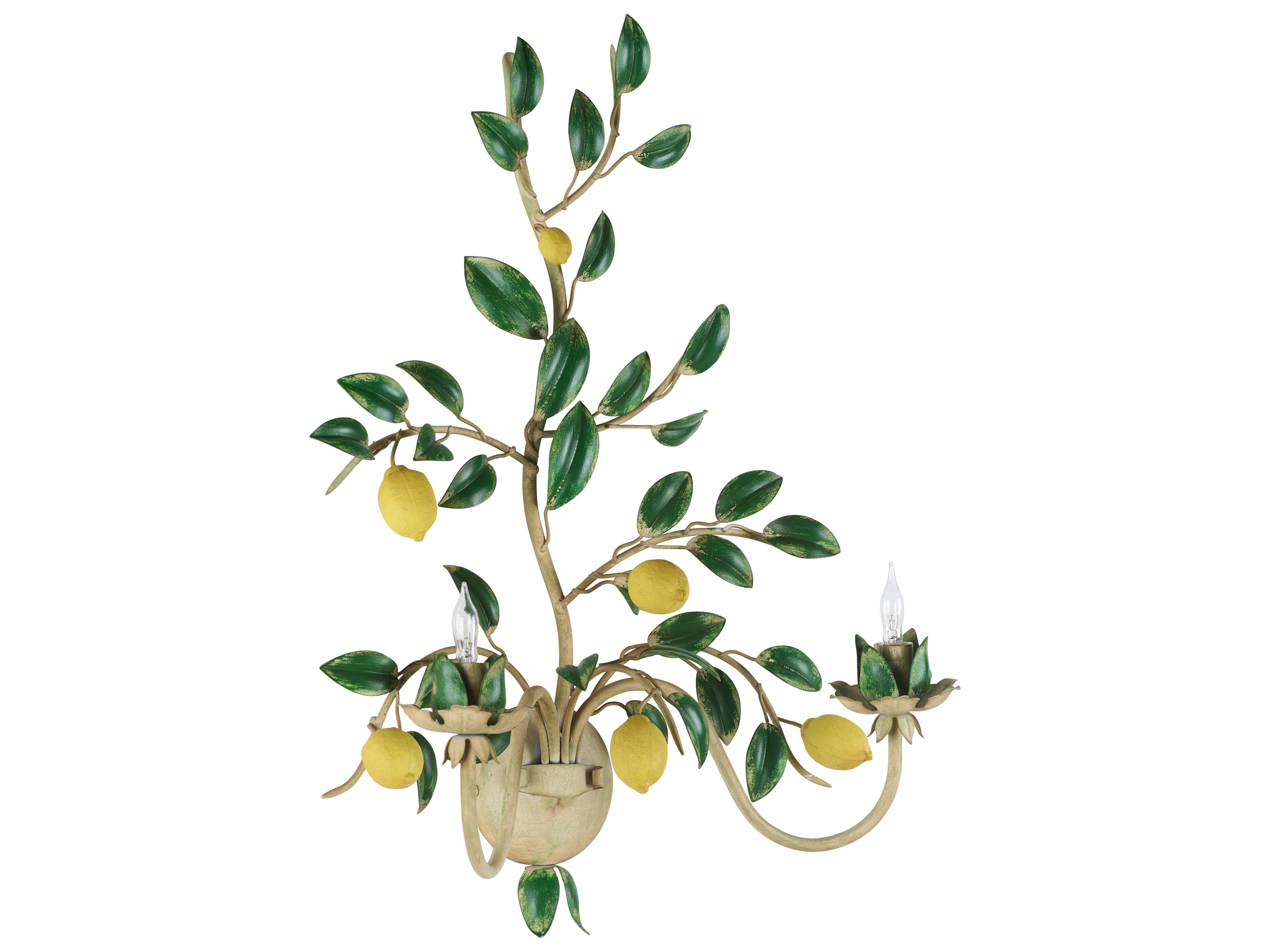 Chelsea House 2-Light Green Traditional Wall Sconce