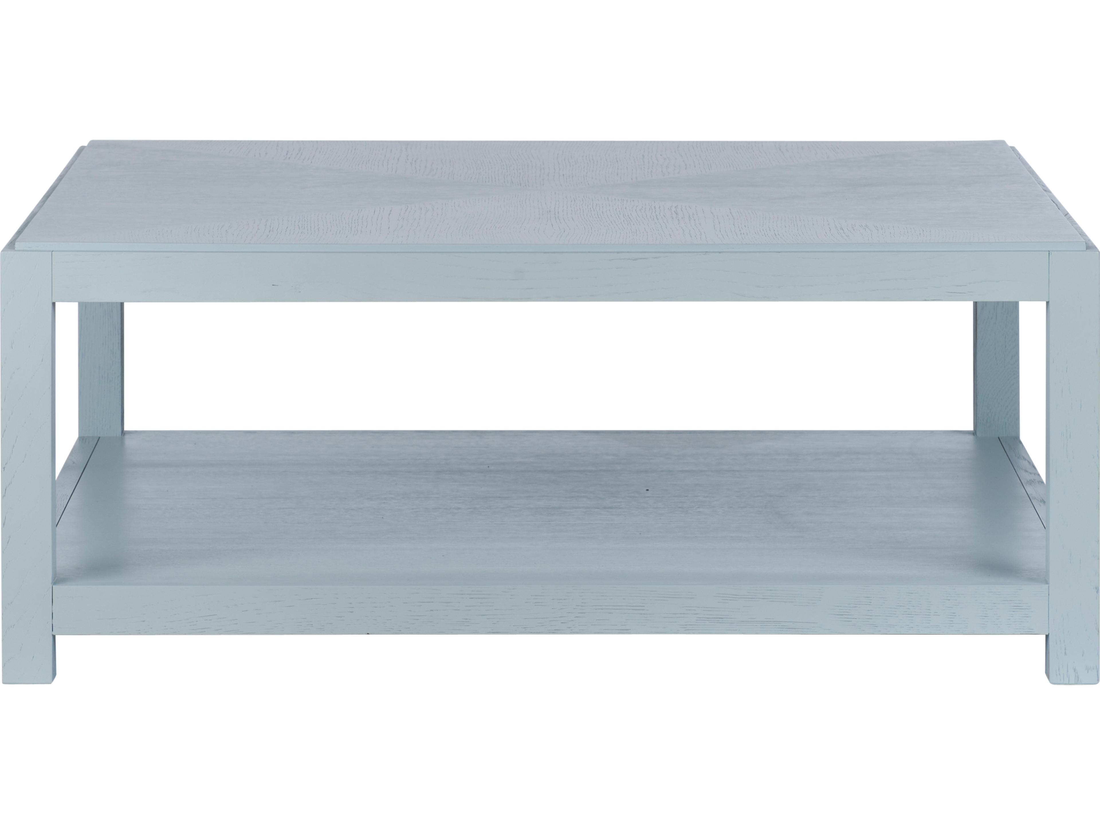 Chelsea House Jamie Merida Square Wood Blue Coffee Table