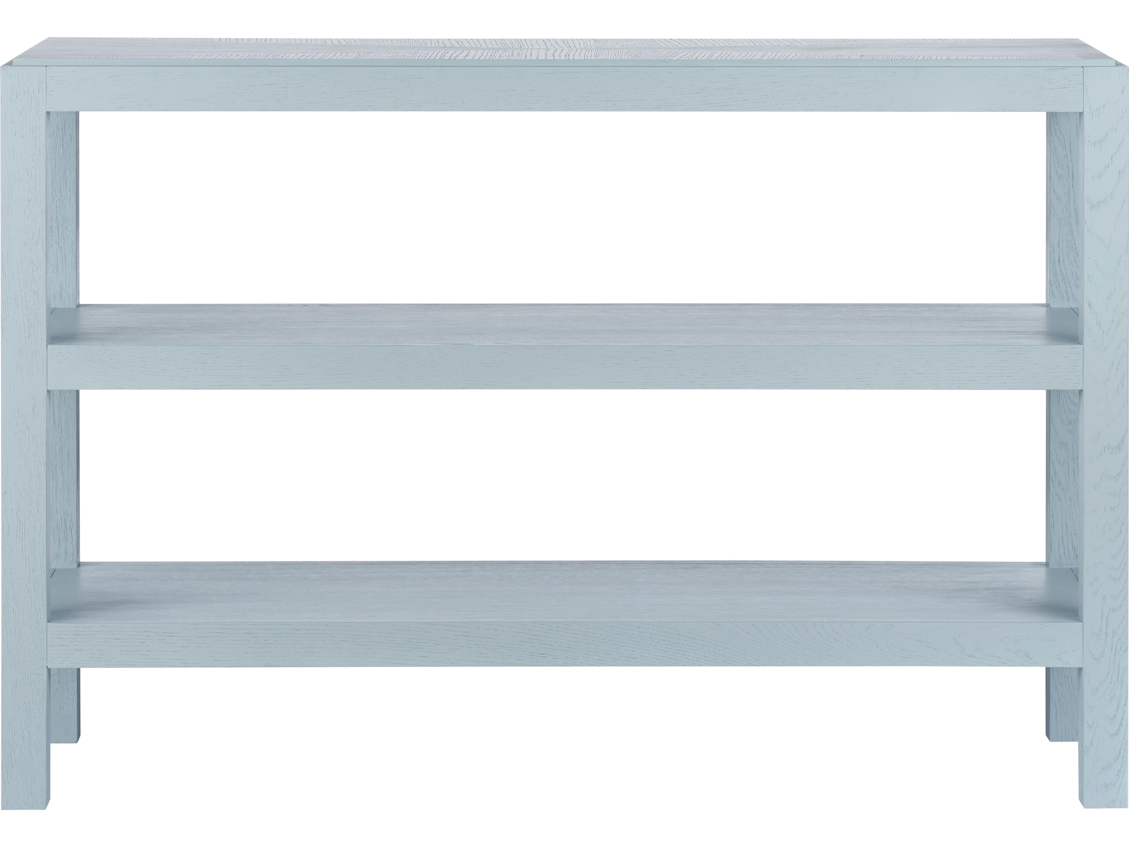 Chelsea House Jamie Merida Rectangular Wood Blue Coffee Table