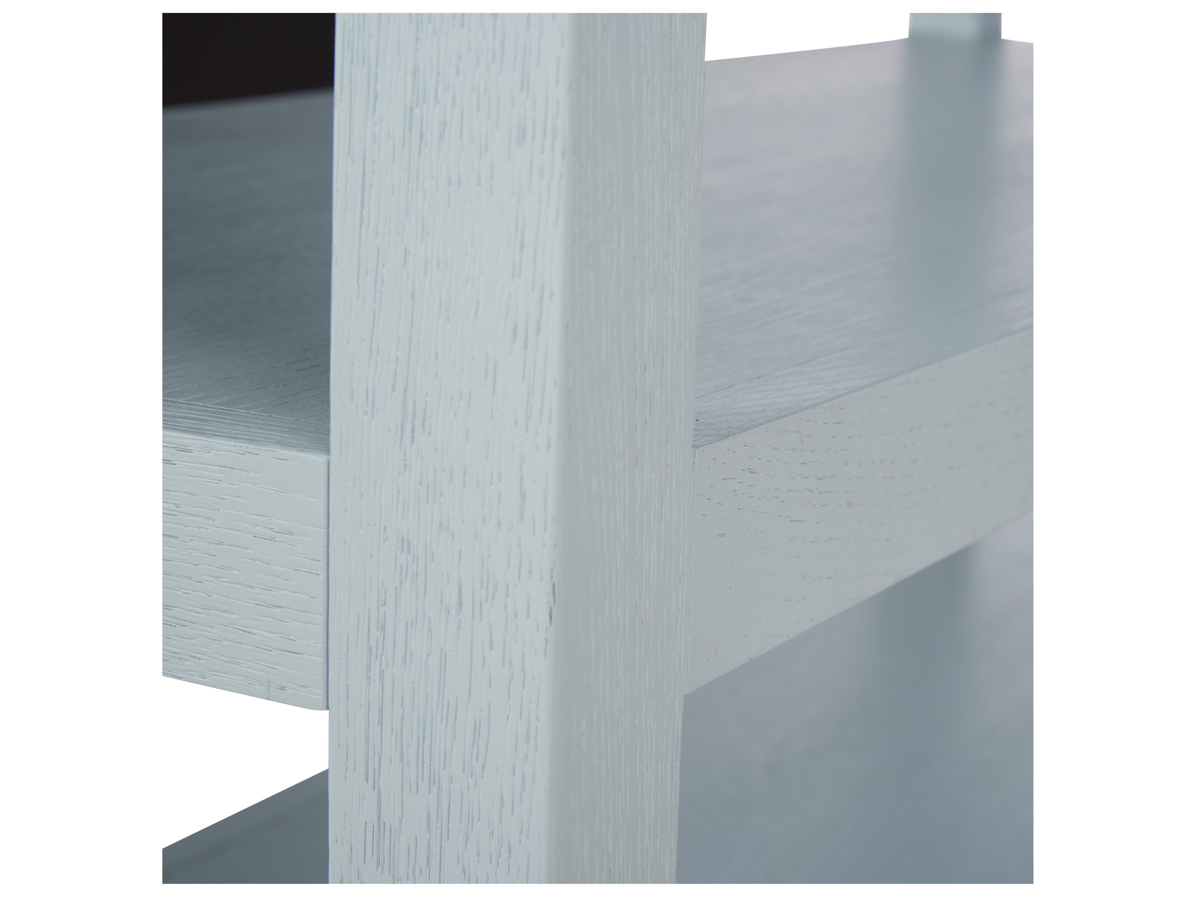 Chelsea House Jamie Merida Rectangular Wood Blue Coffee Table