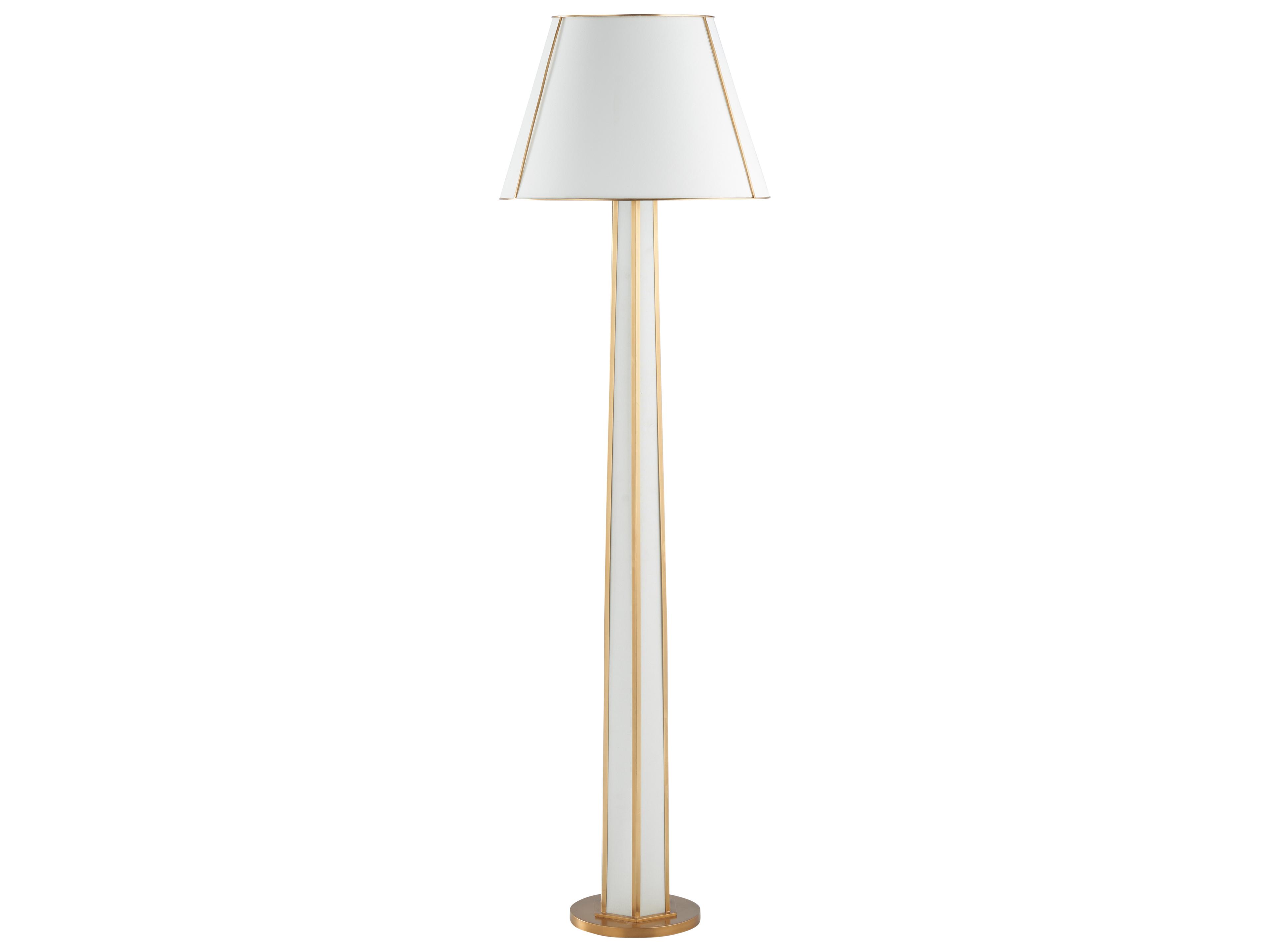 Chelsea House White Cream Linen Floor Lamp