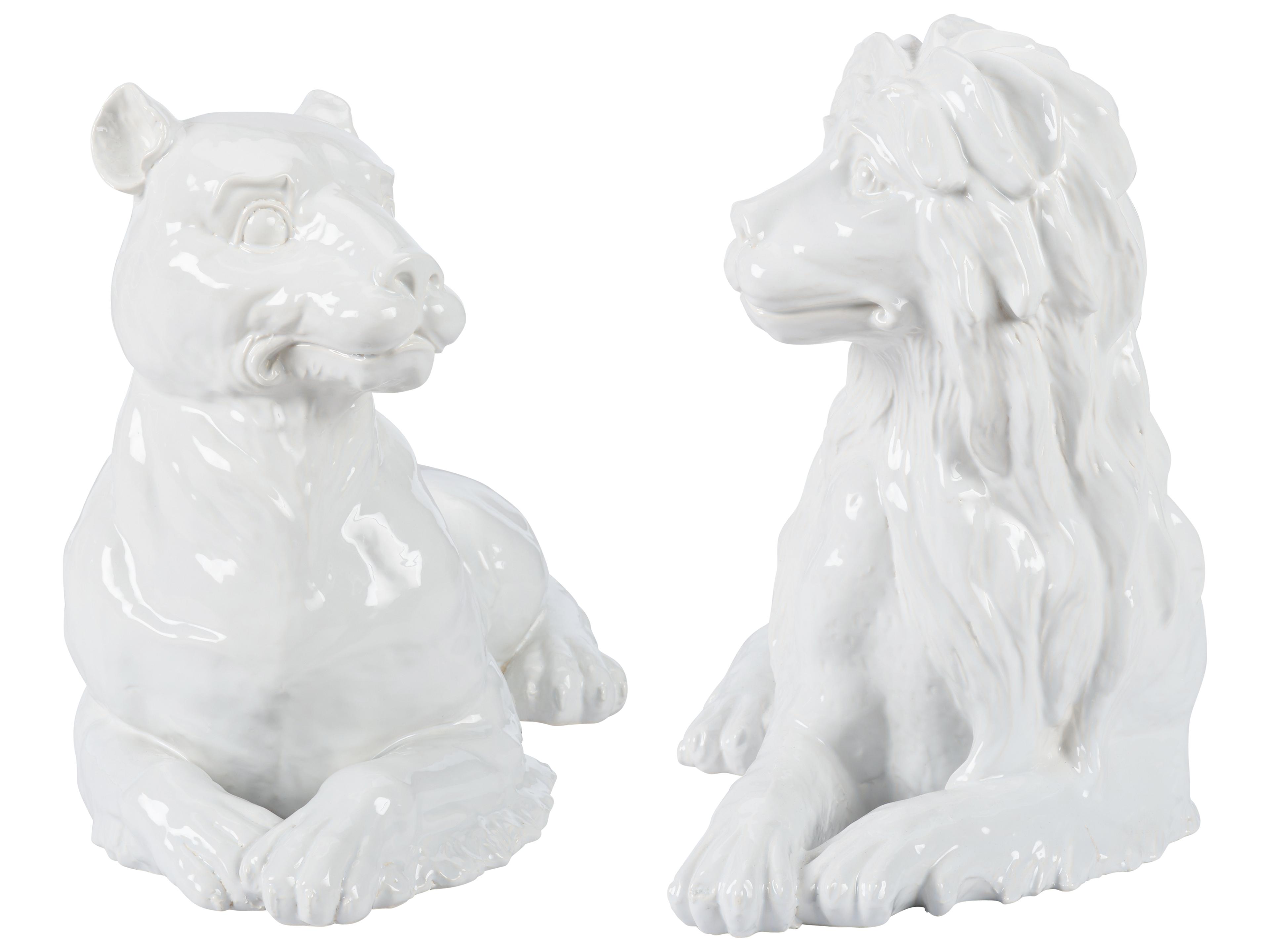 Chelsea House Jamie Merida White Cream Decorative Accent