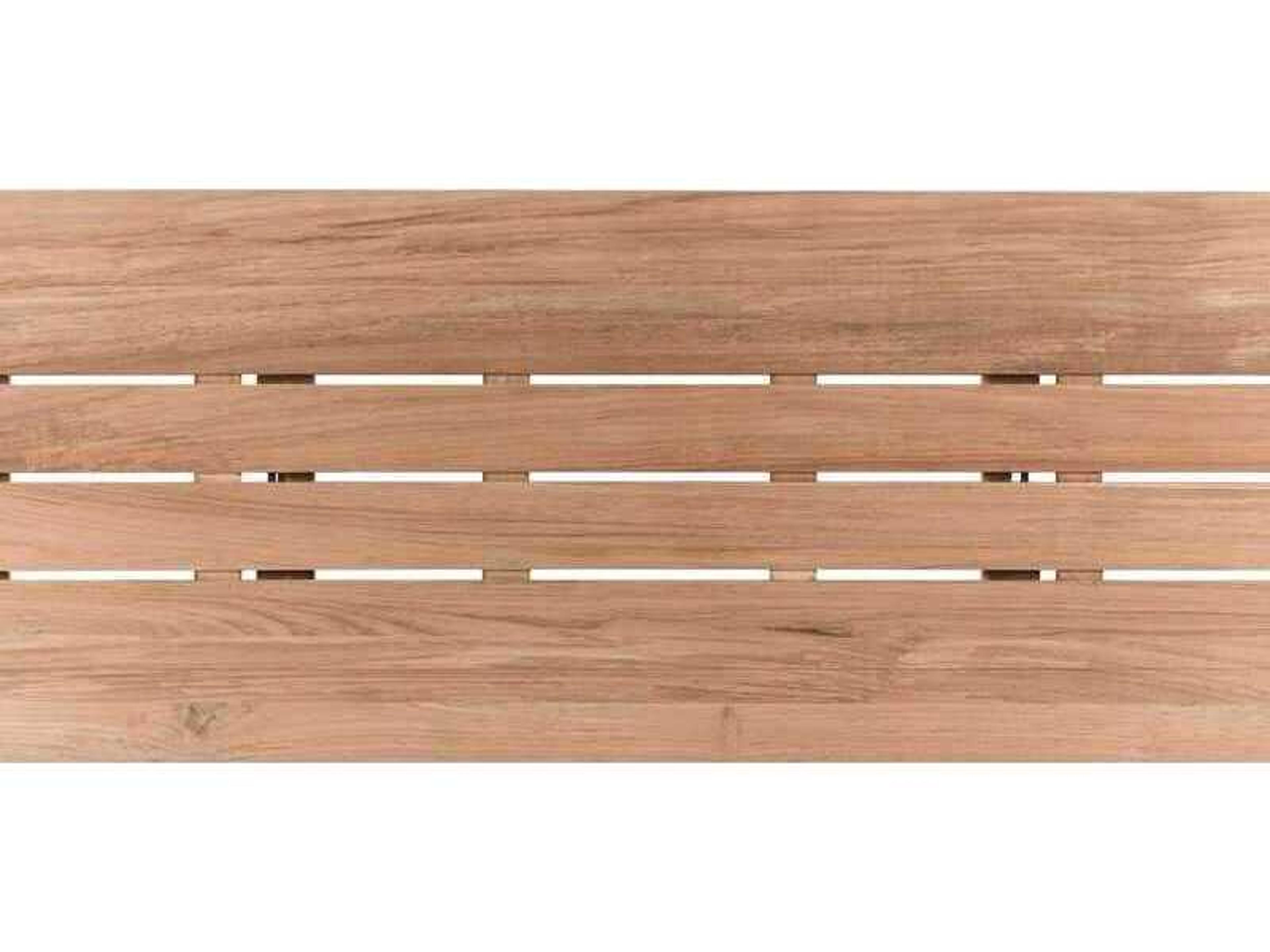 Classic Home Outdoor Hudson Natural Wood Rectangular Coffee Table