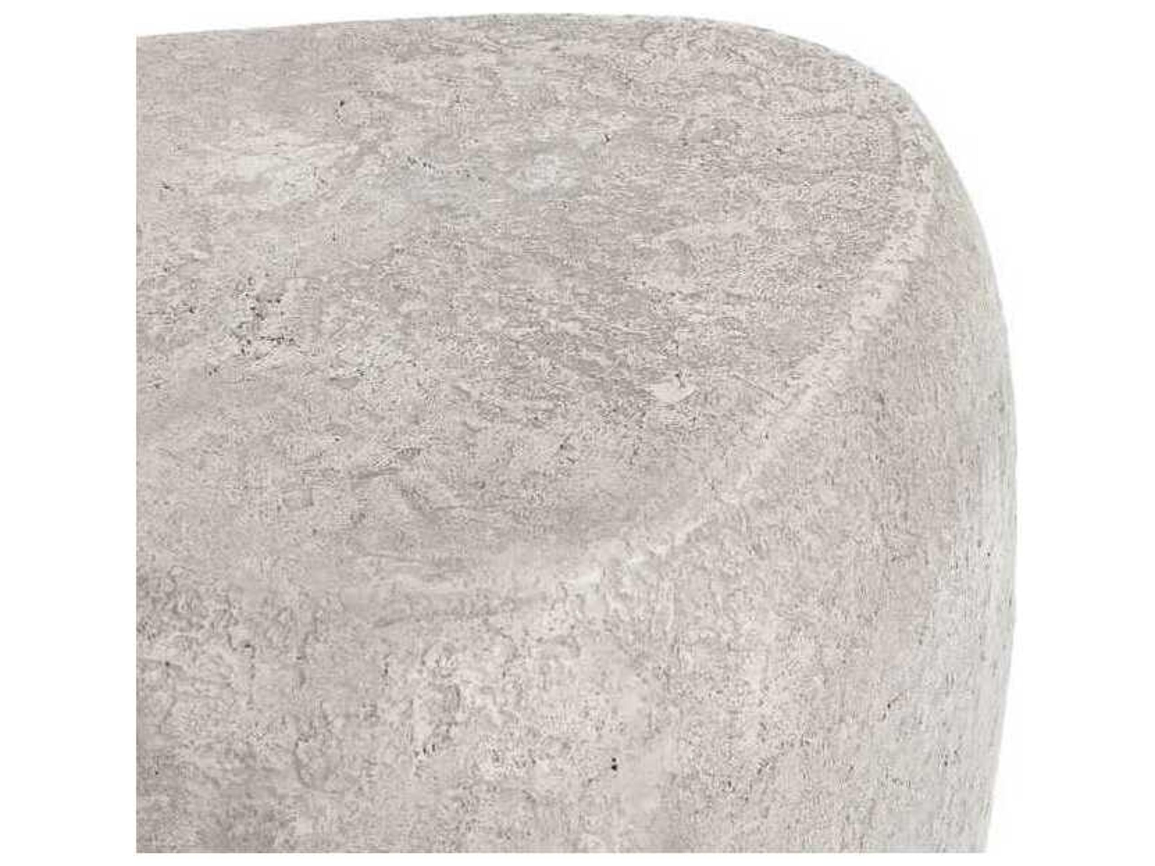 Classic Home Outdoor Britney Light Grey Concrete End Table