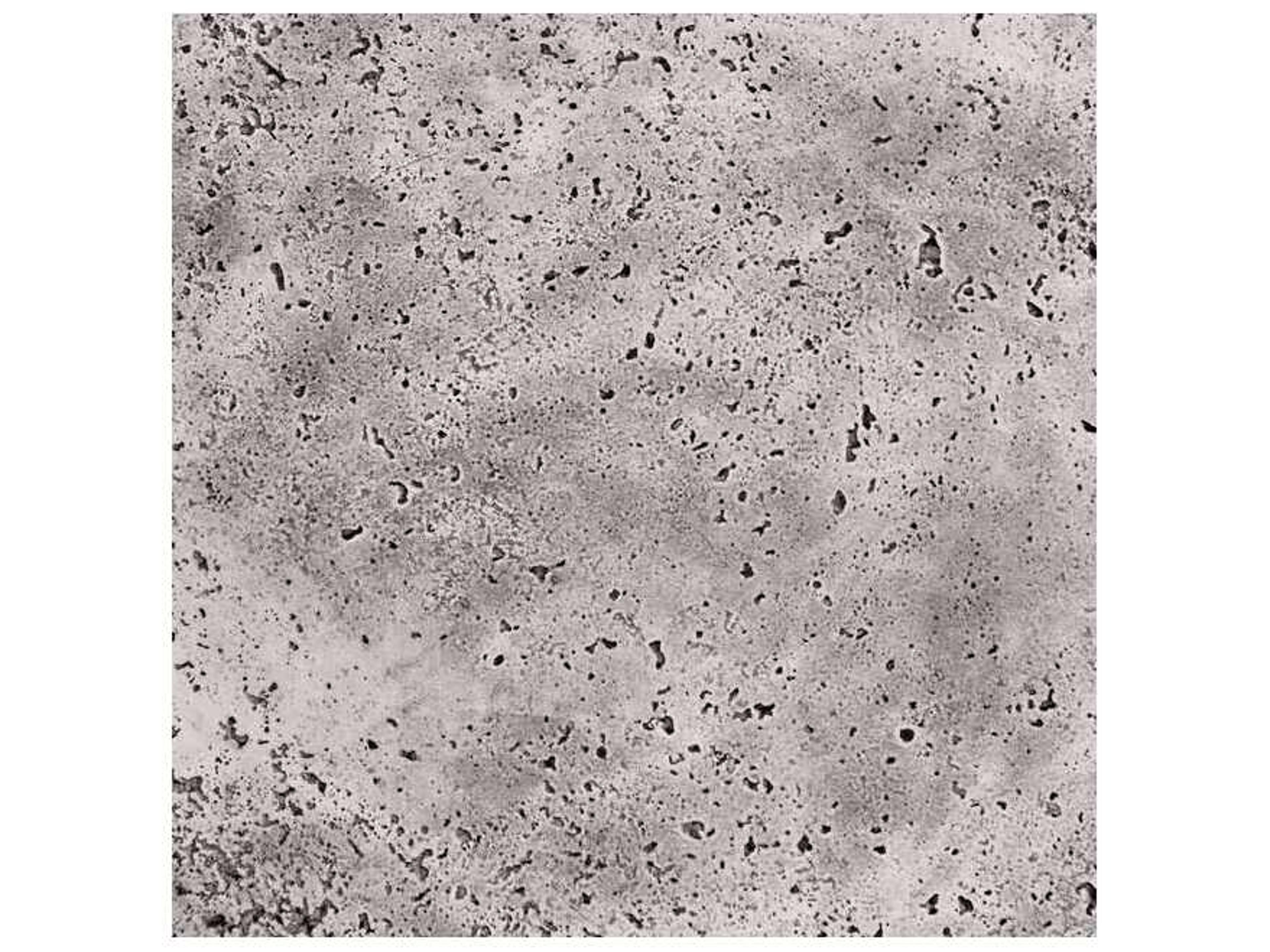 Classic Home Outdoor Collins Rough Light Grey Finish Concrete Round End Table