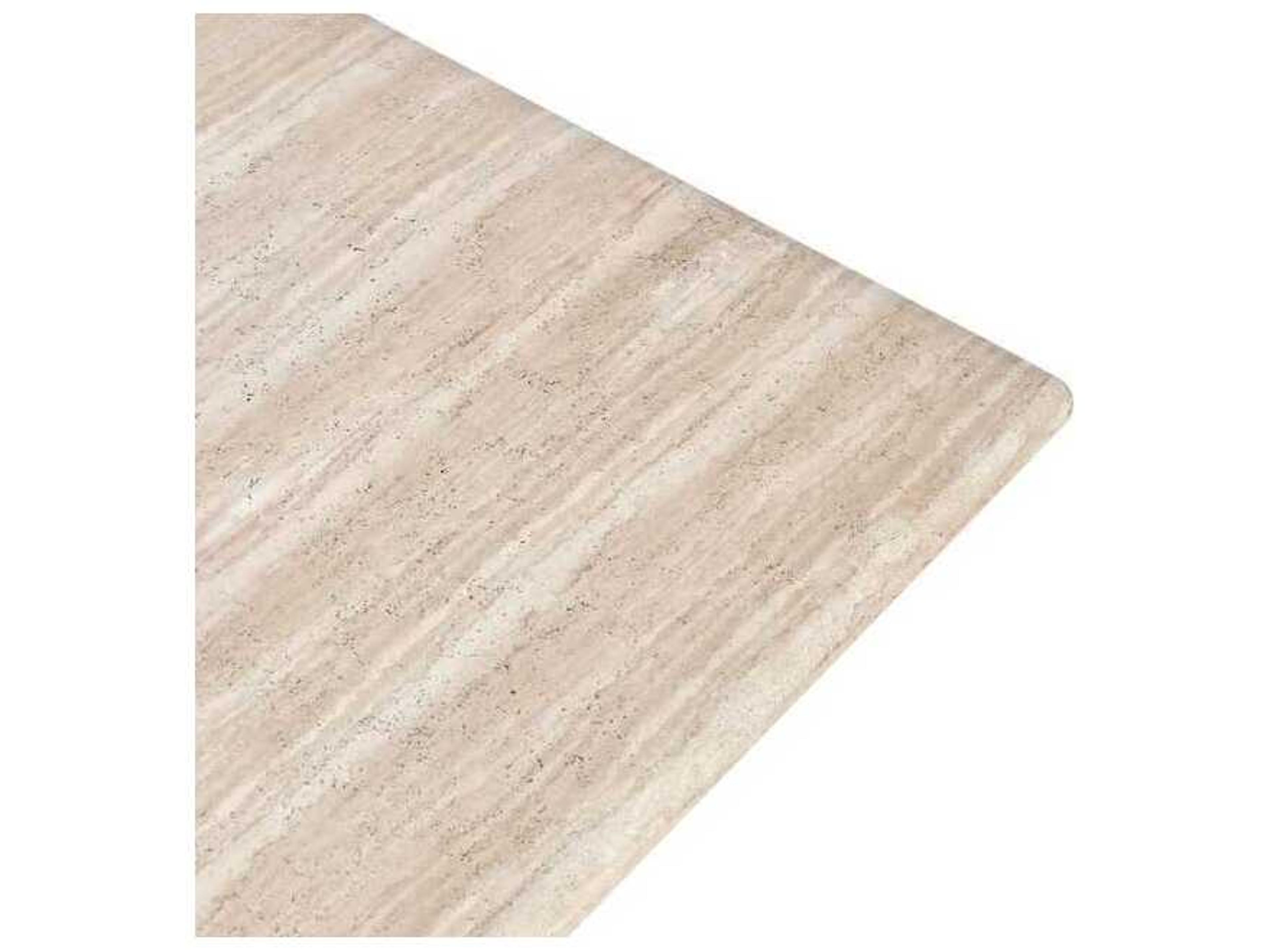 Classic Home Outdoor Aiden Beige Concrete Rectangular Dining Table