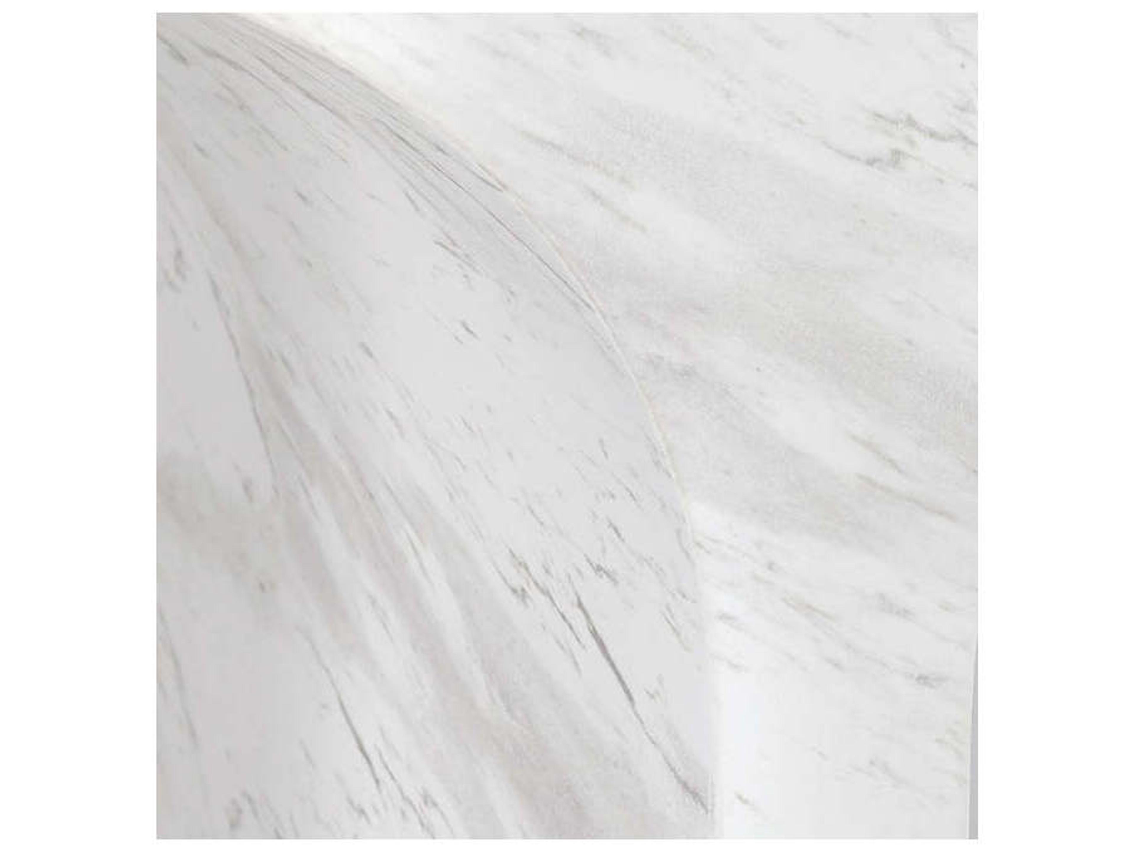 Classic Home Outdoor Marmo Ivory, Gray Concrete Rectangular End Table