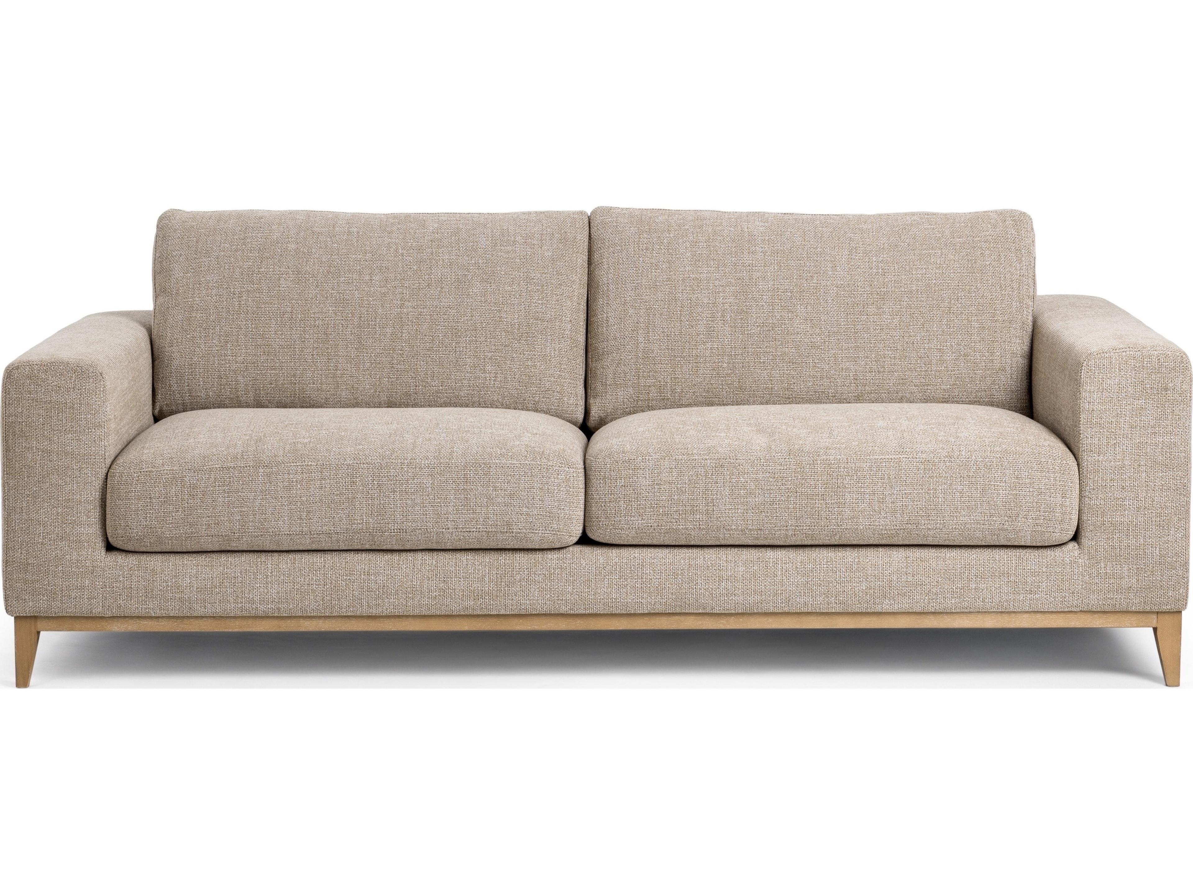 Classic Home Donovan Bisque Beige Upholstered Sofa