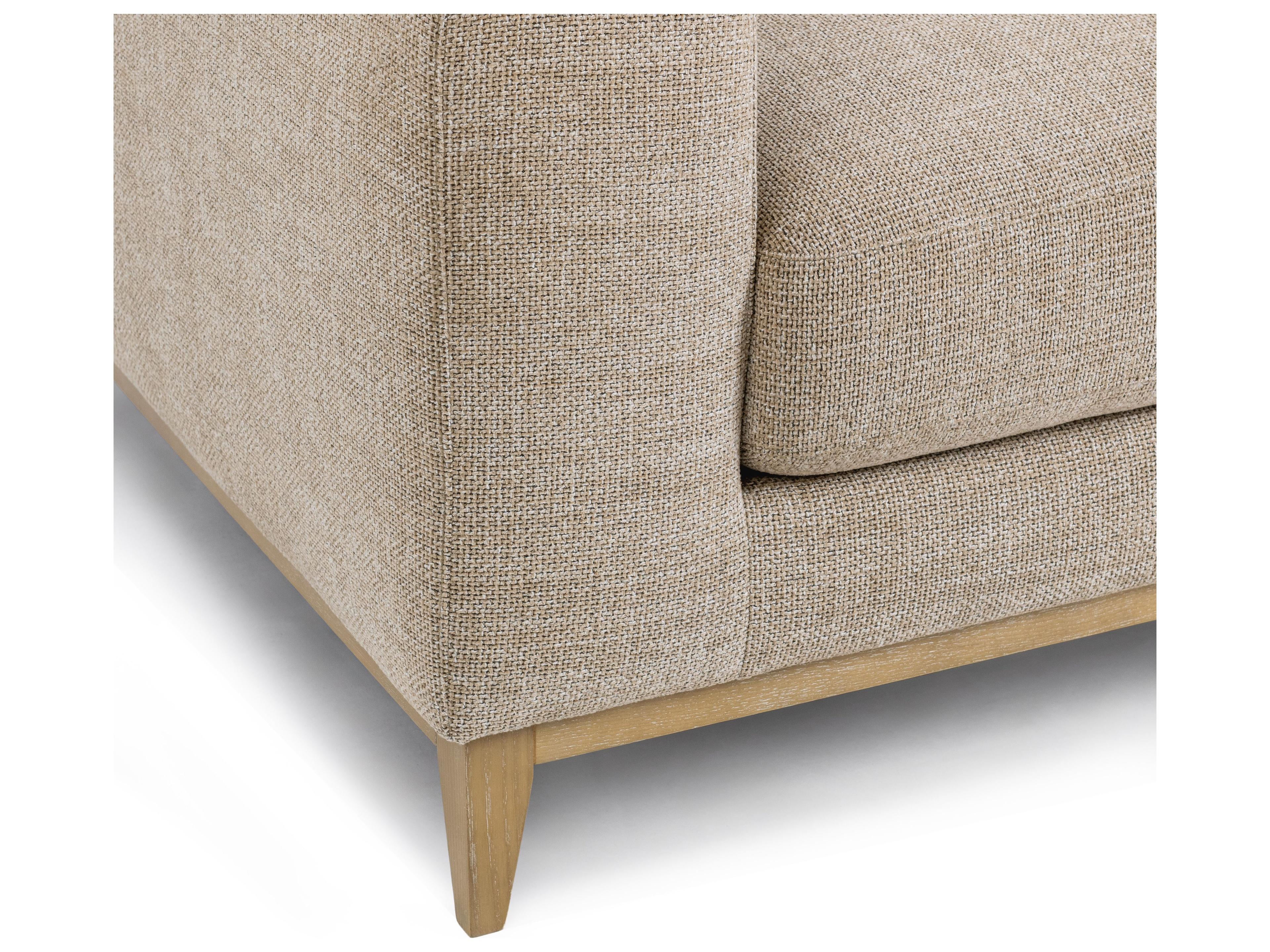 Classic Home Donovan Bisque Beige Upholstered Sofa