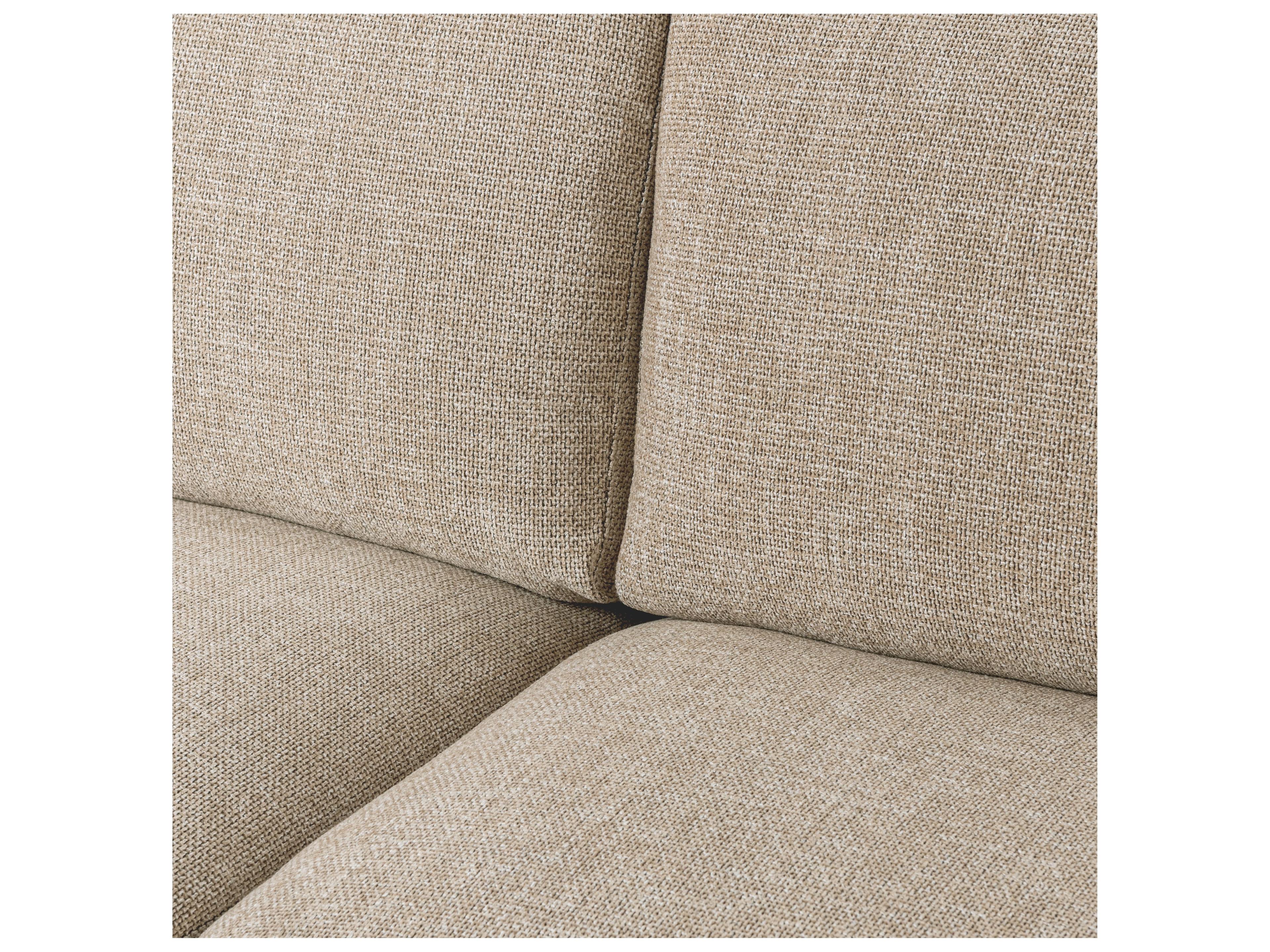 Classic Home Donovan Bisque Beige Upholstered Sofa