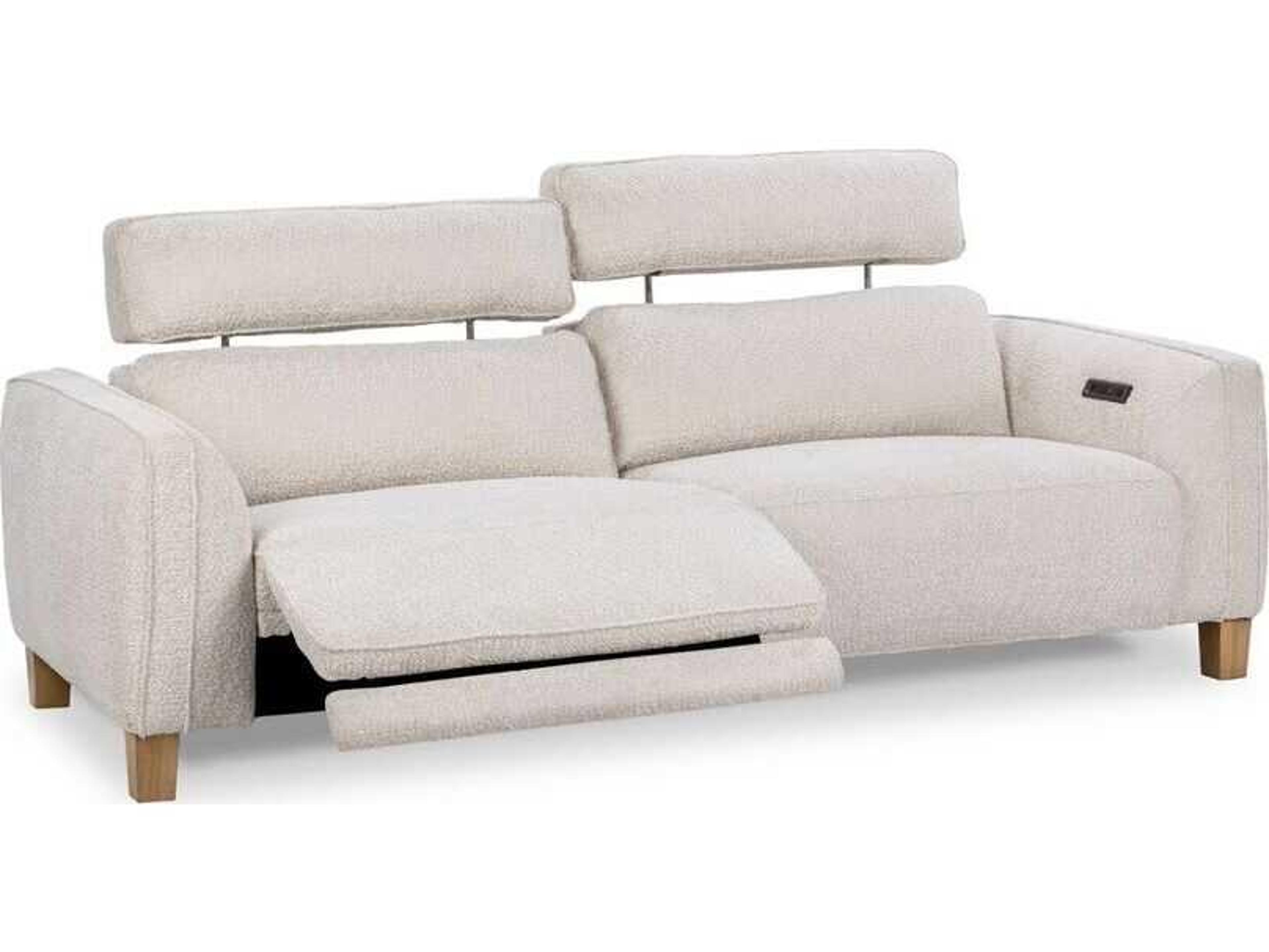 Classic Home Conway Ivory White Upholstered Sofa