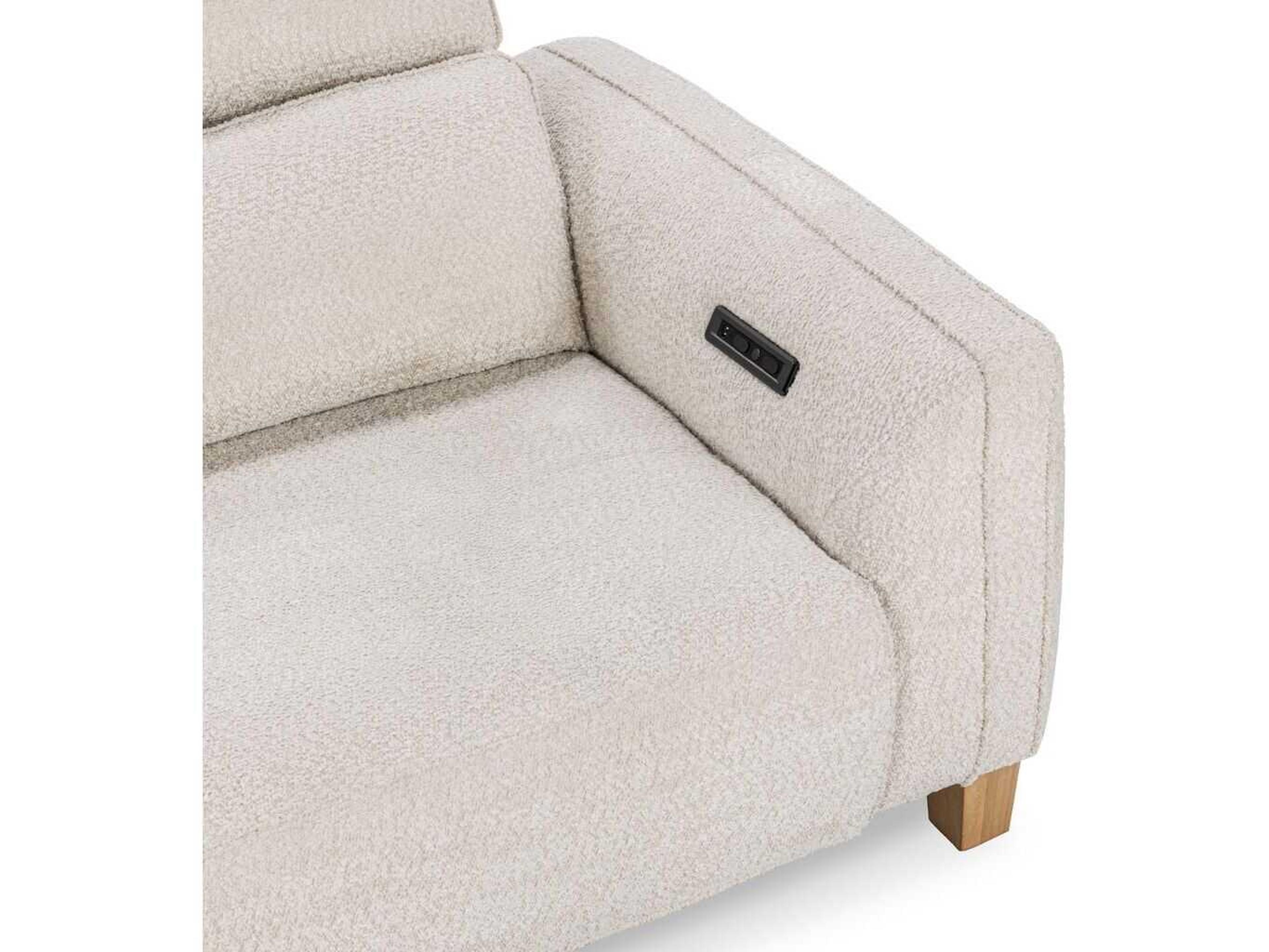 Classic Home Conway Ivory White Upholstered Sofa