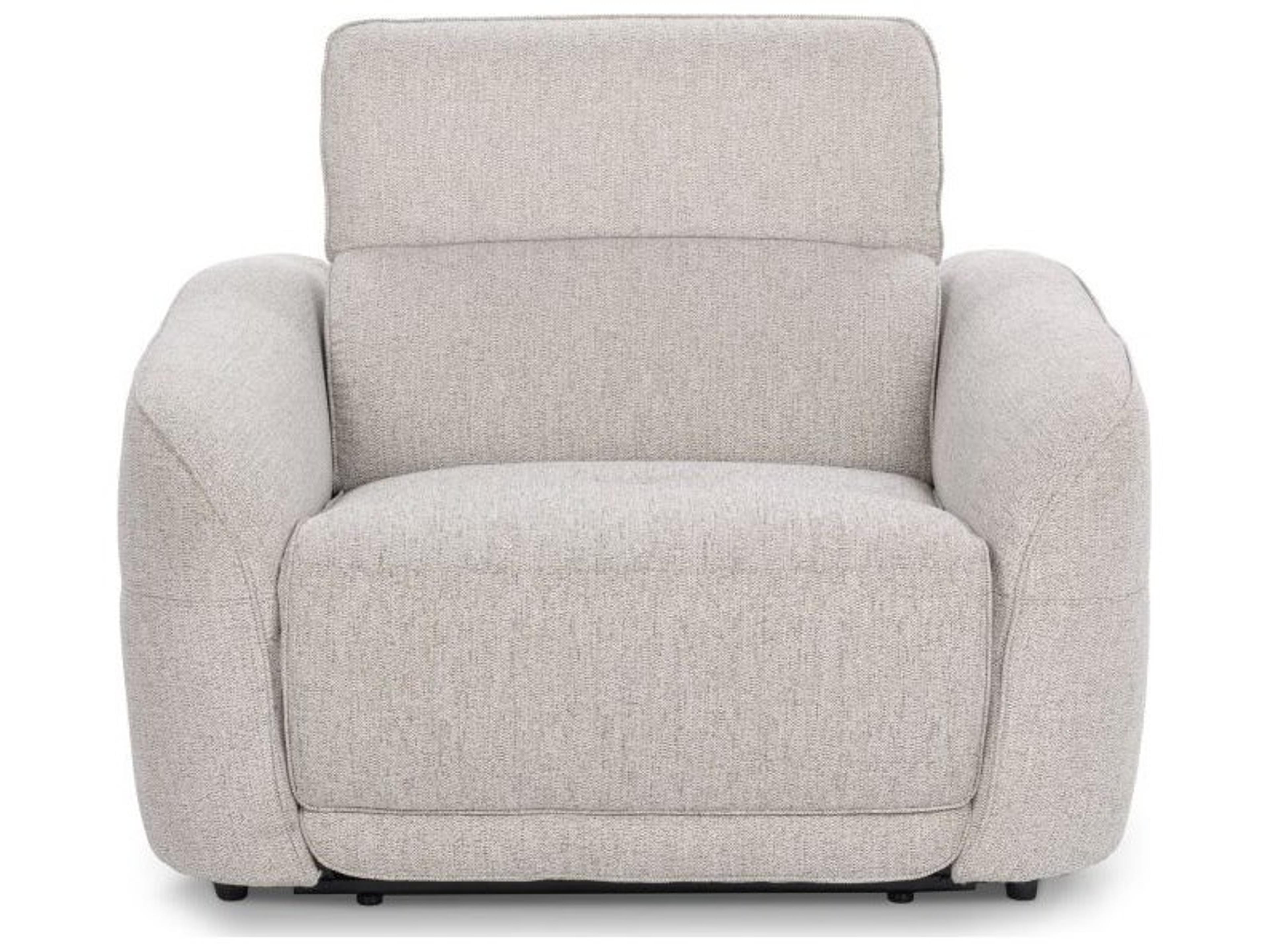 Classic Home Ostend Gray Upholstered Recliner