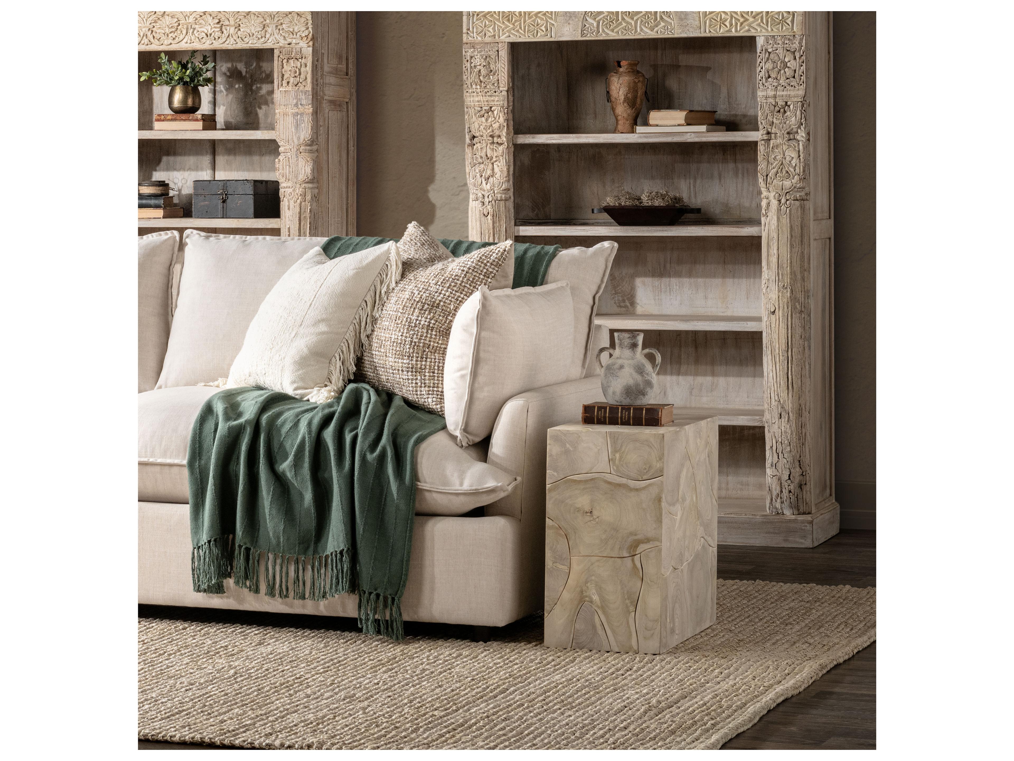 Sorrento Rectangular Wood End Table