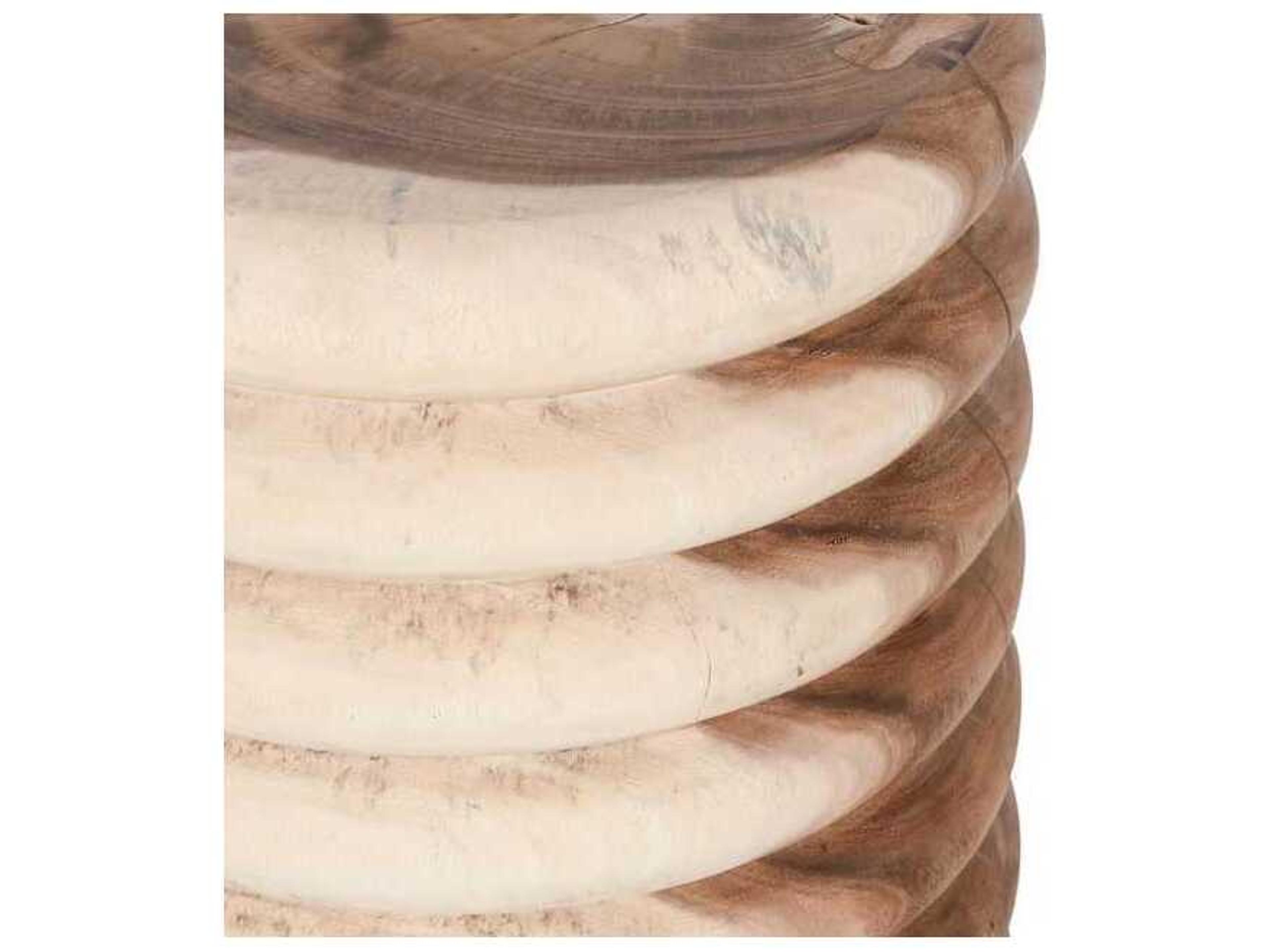 Classic Home Gala Round Wood End Table