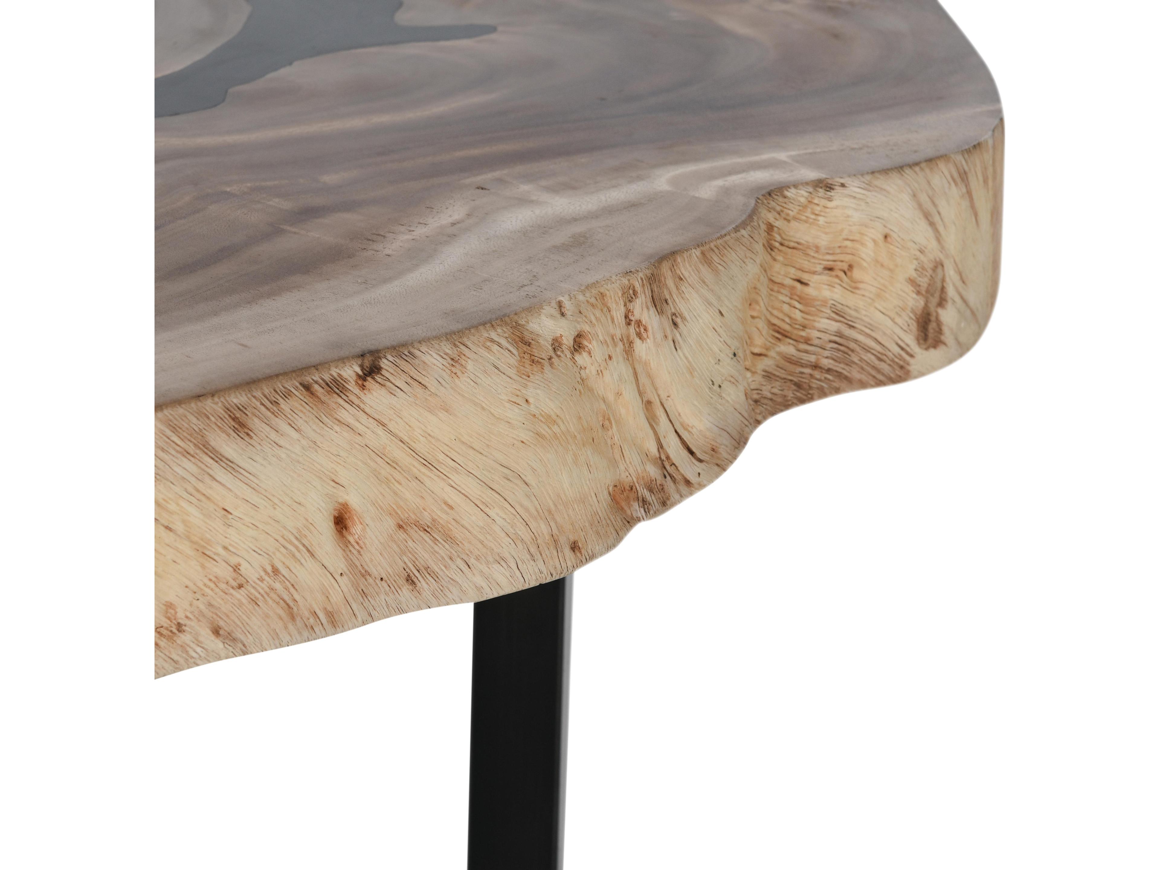 Classic Home Celine Wood Natural Coffee Table