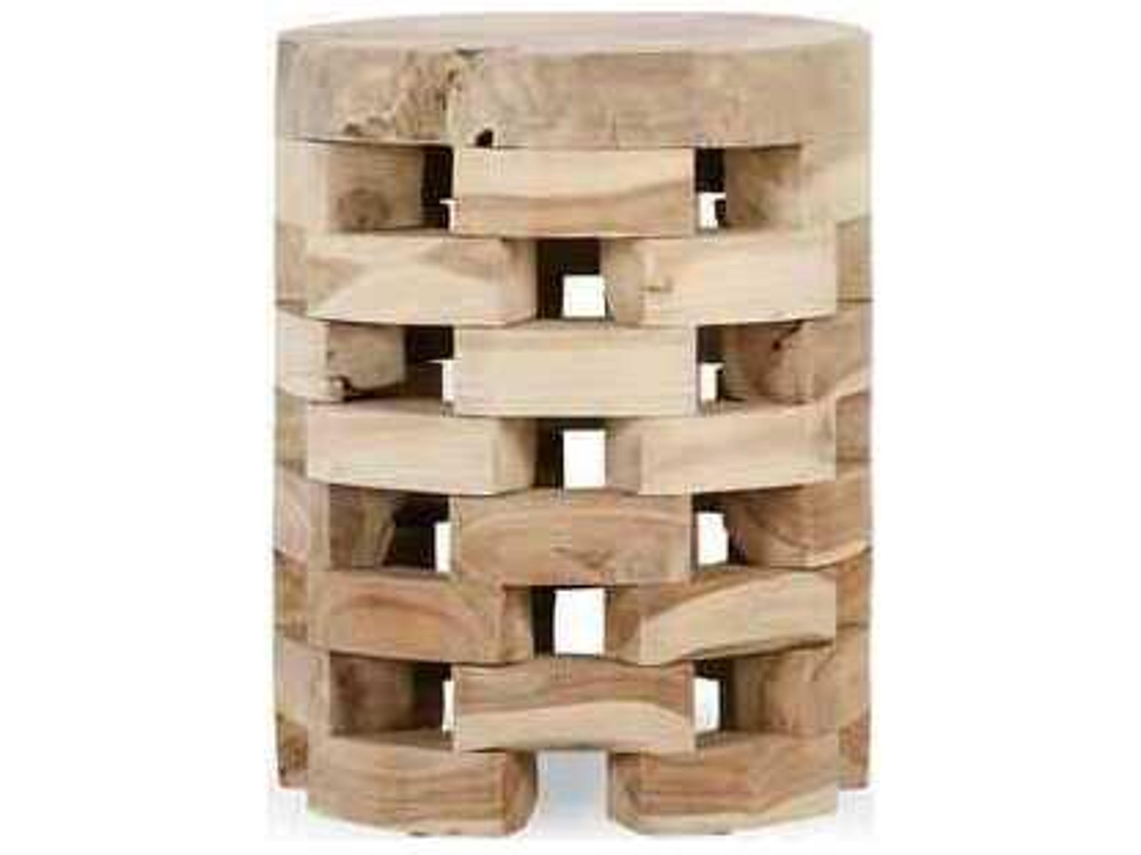 Dacosta Round Wood End Table