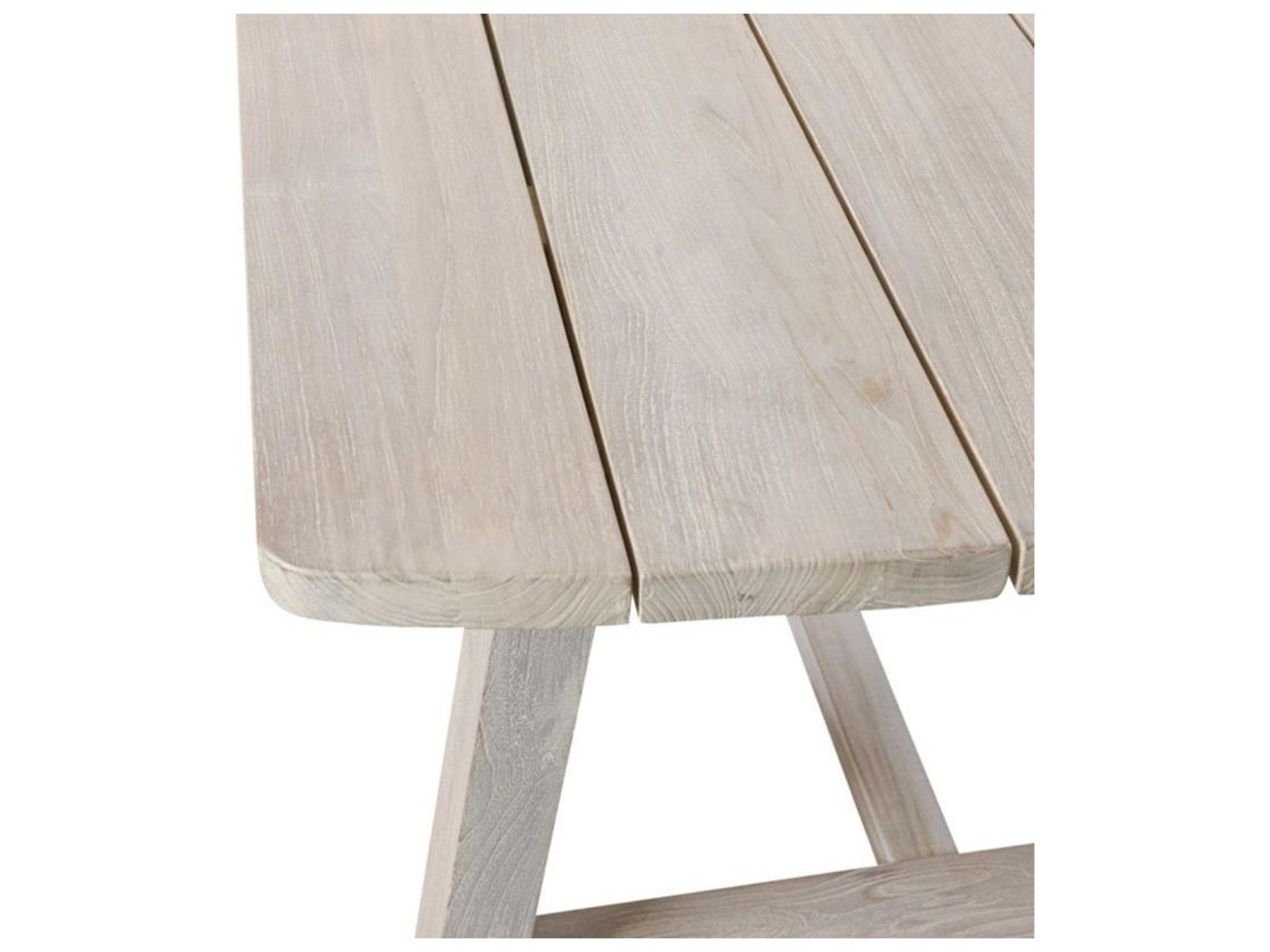 Classic Home Agnes Rectangular Wood Dining Table