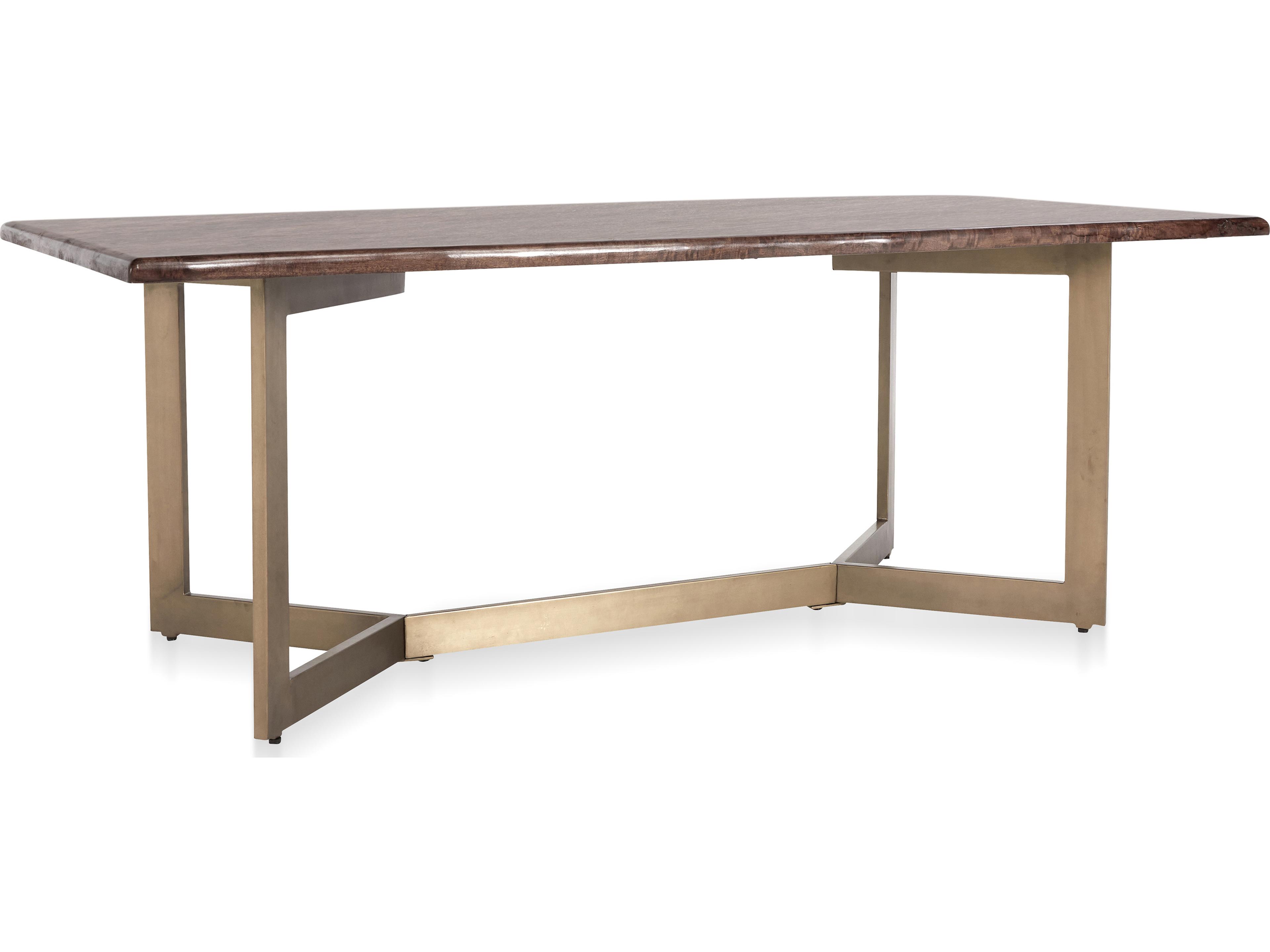 Kade Rectangular Wood Brown Dining Table