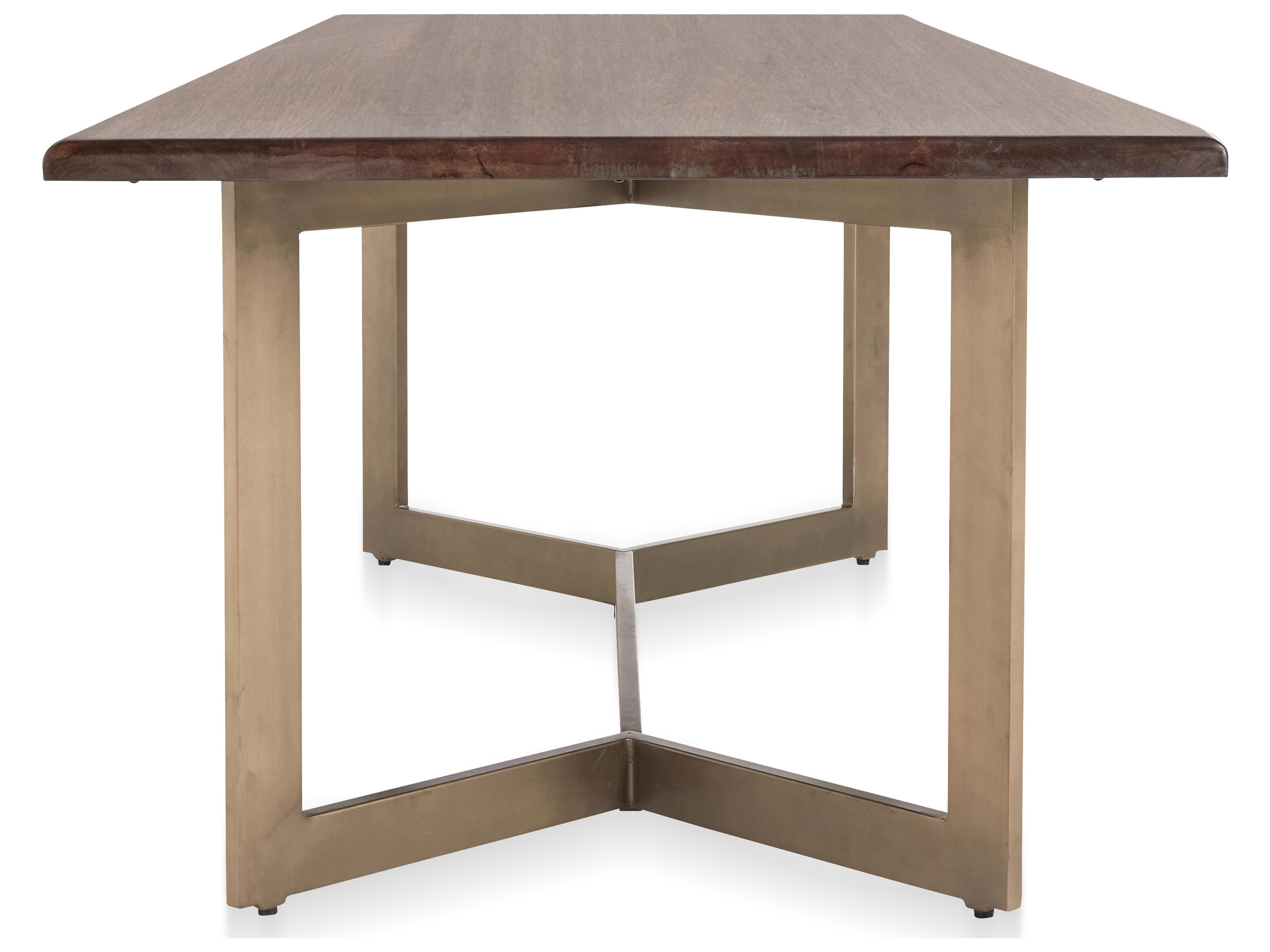 Classic Home Kade Rectangular Wood Brown Dining Table