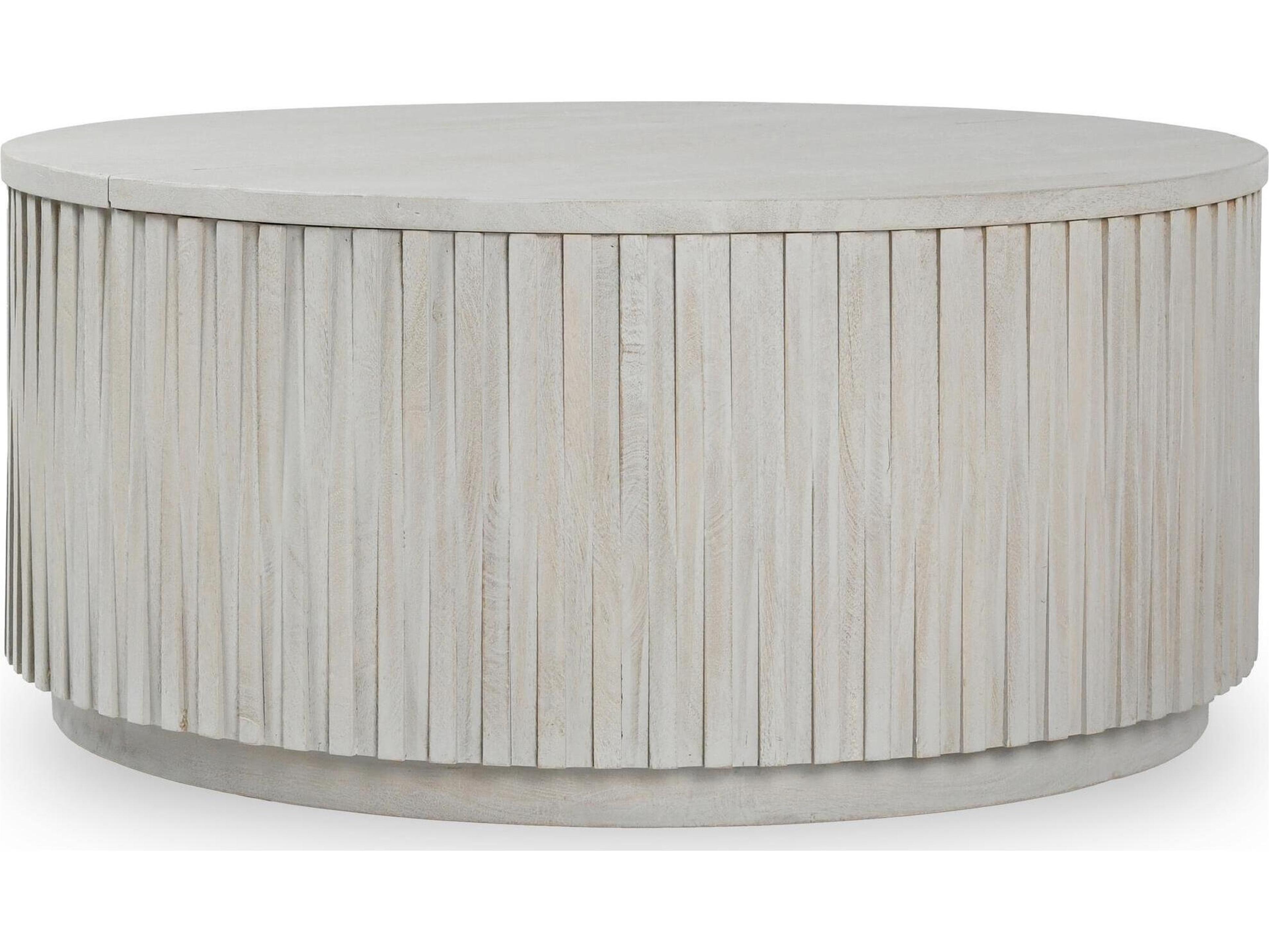 Mrytle Round Wood Coffee Table