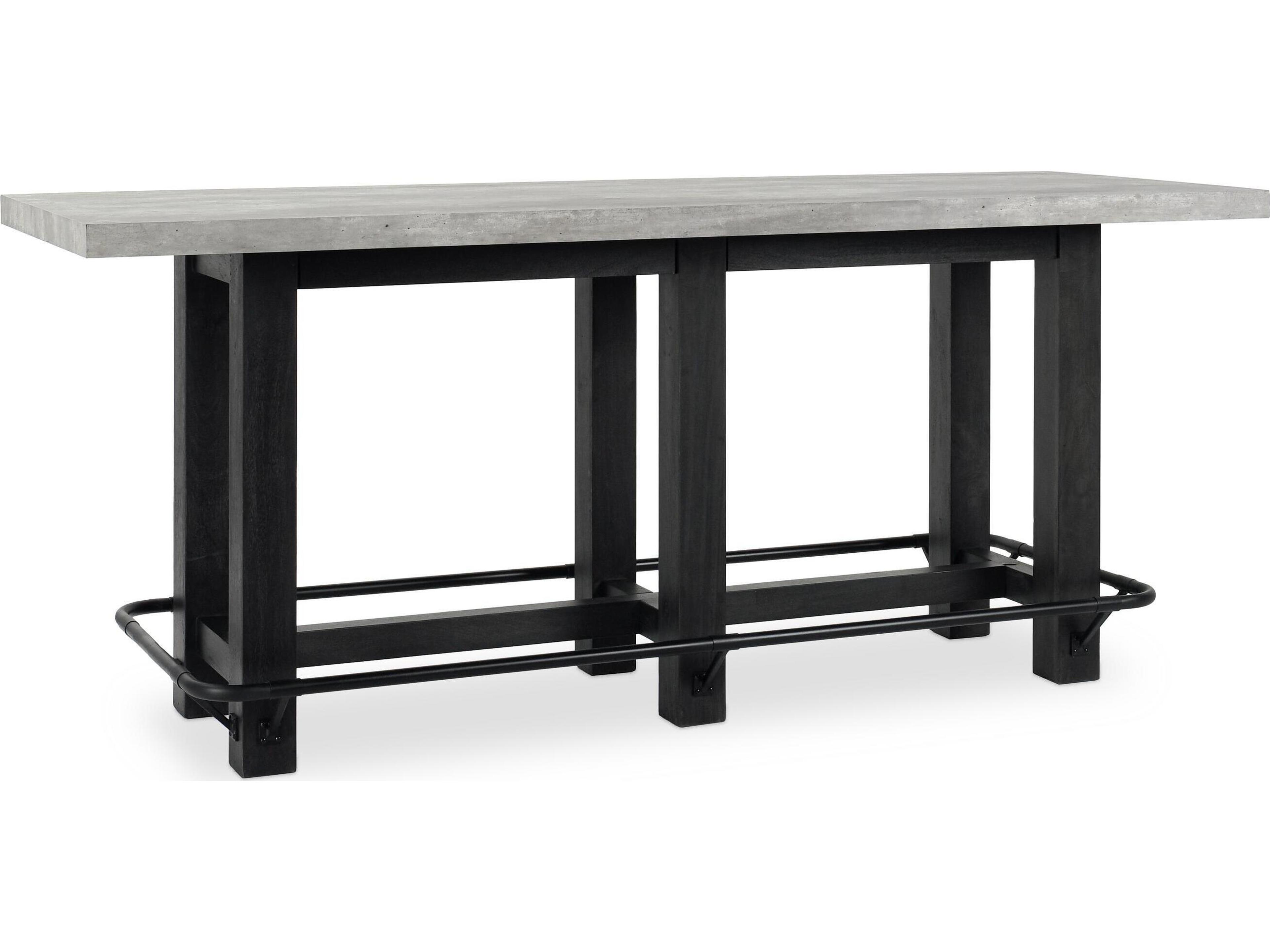 Ojai Rectangular Concrete Gray Dining Table
