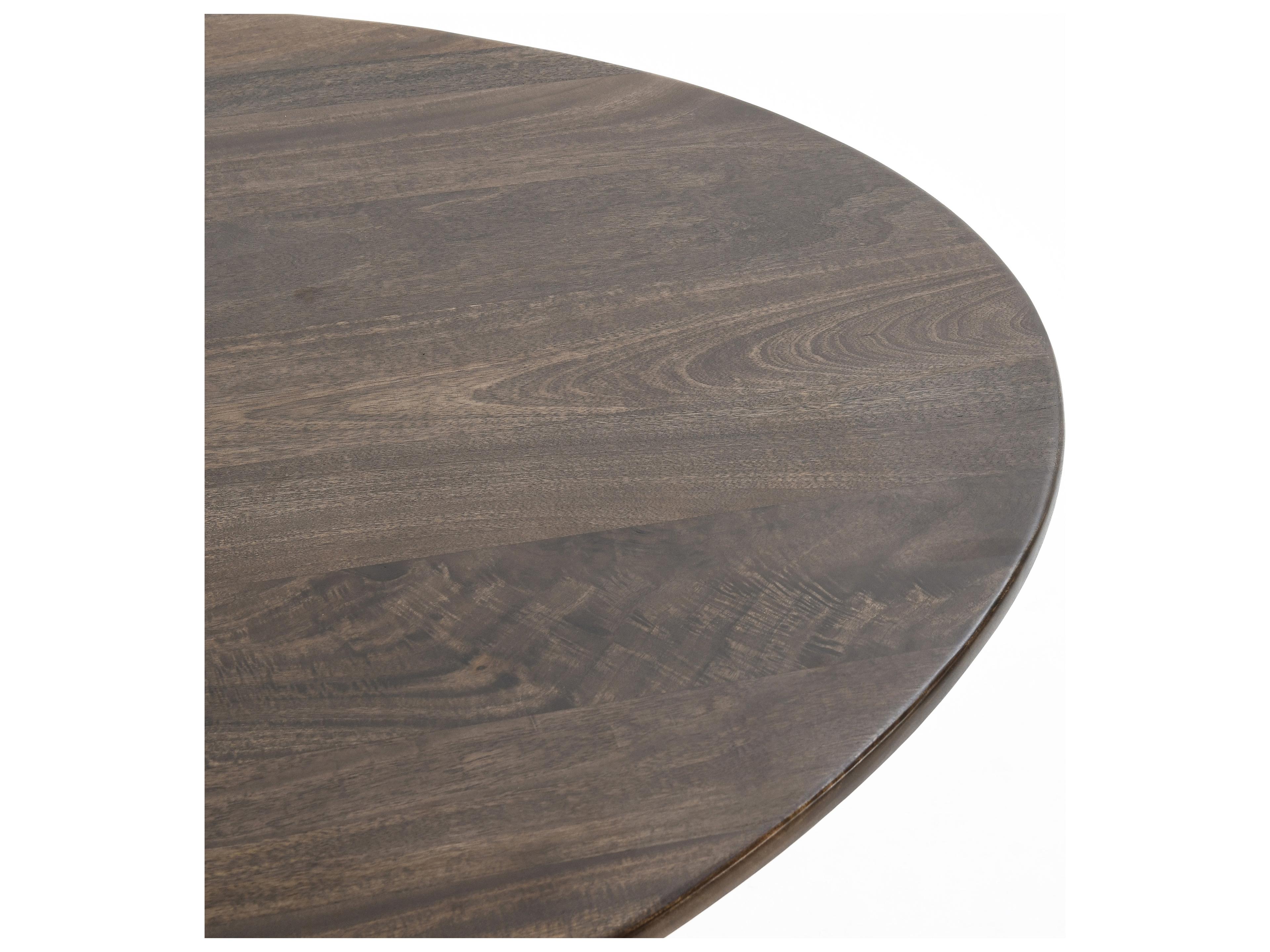 Classic Home Norwood Oval Wood Brown Dining Table