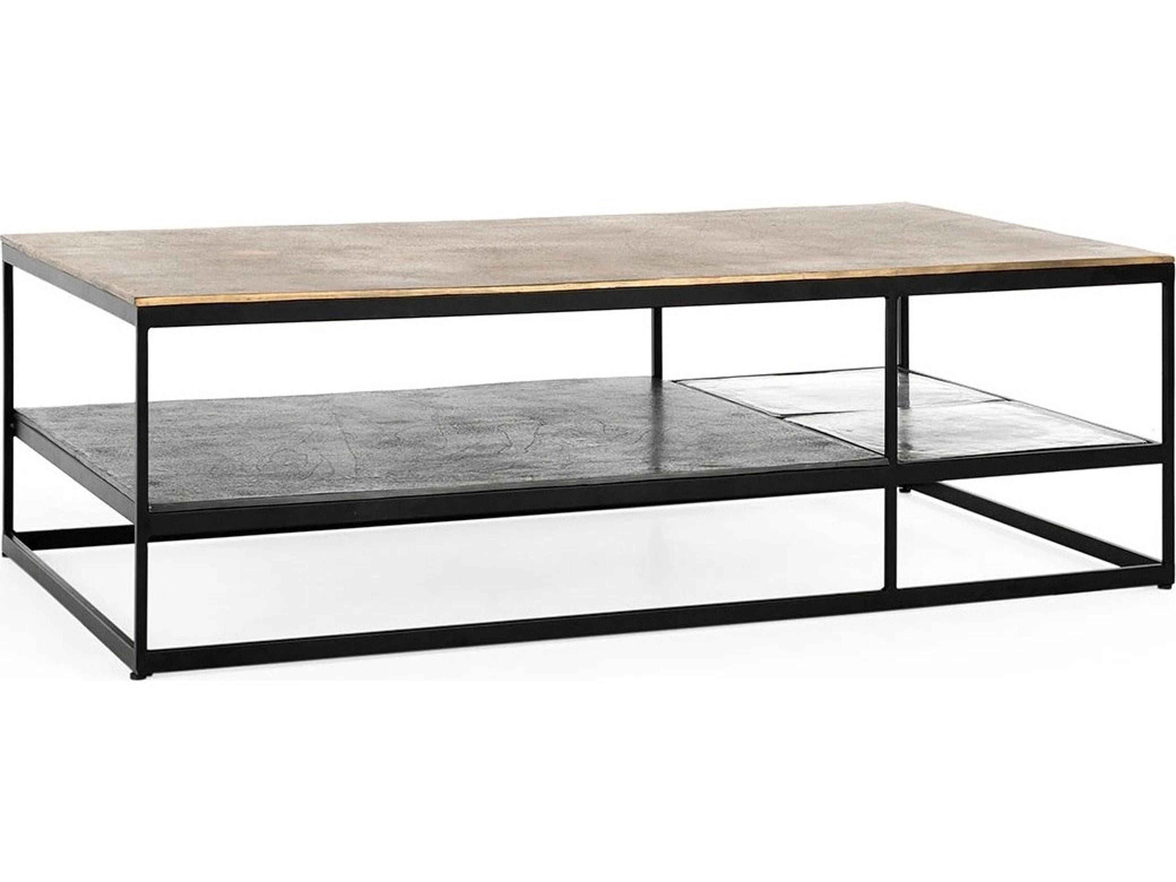 Remmy Rectangular Glass Coffee Table