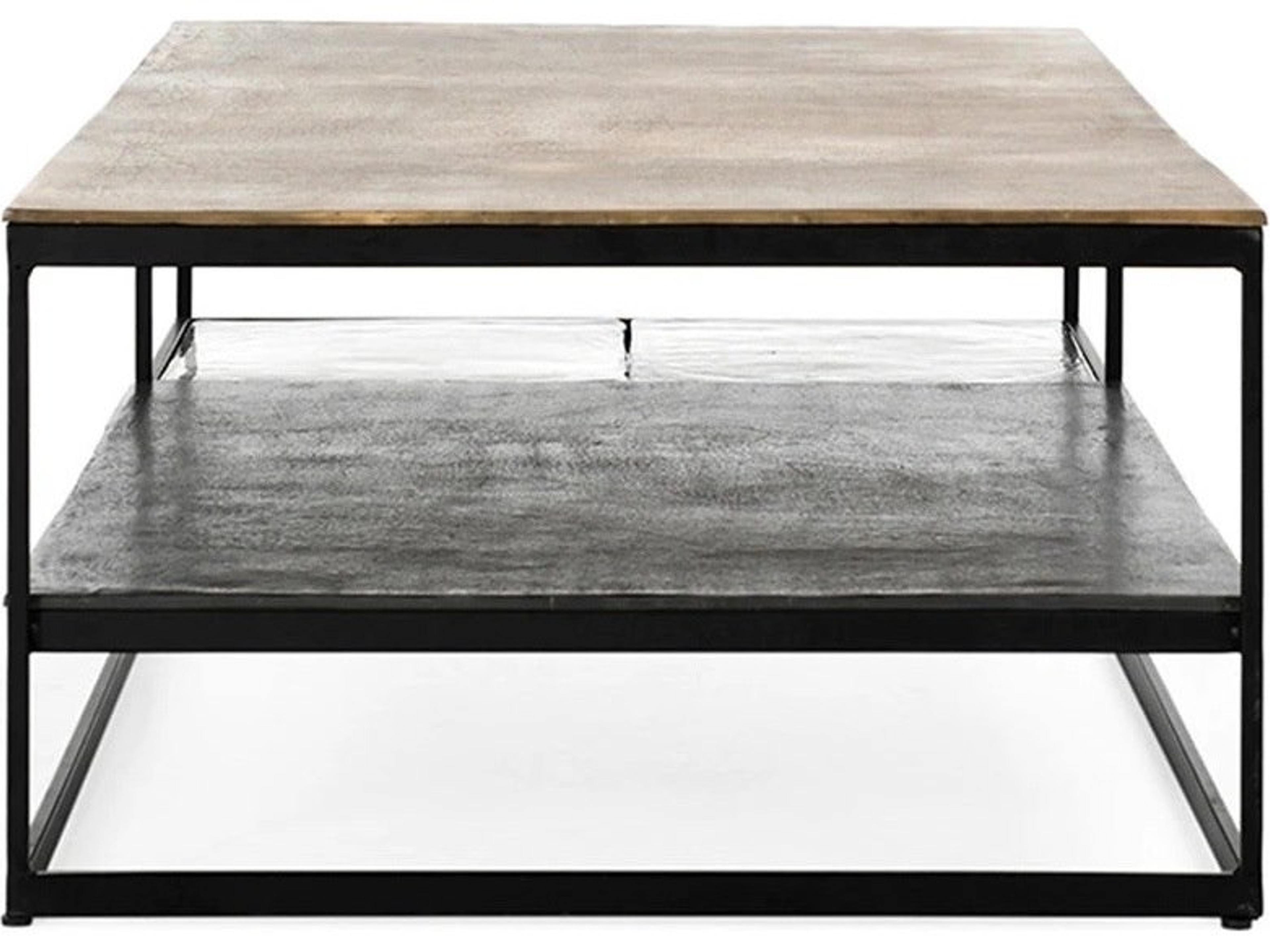 Classic Home Remmy Rectangular Glass Coffee Table