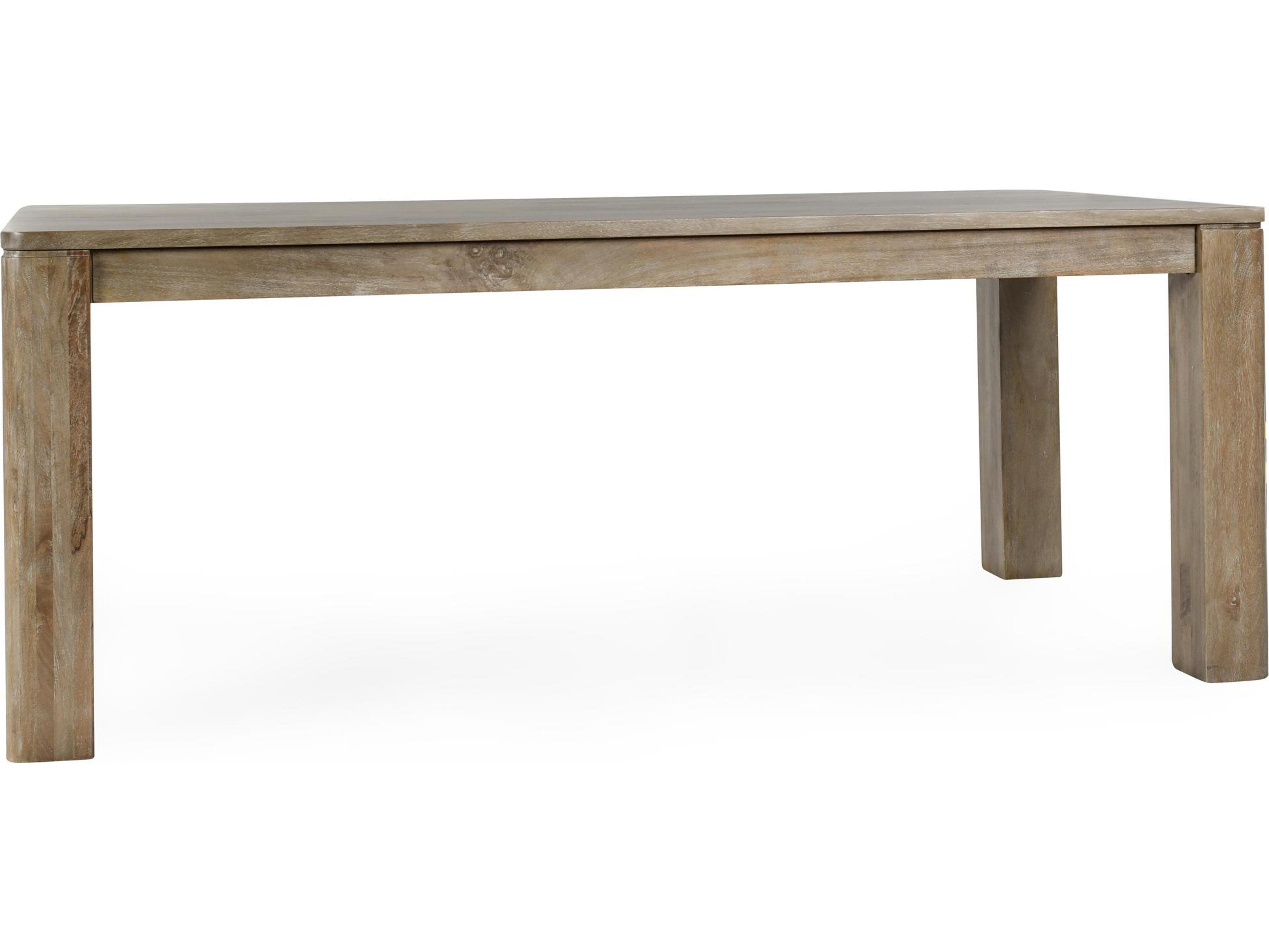 Sedia Rectangular Wood Ash Natural Dining Table