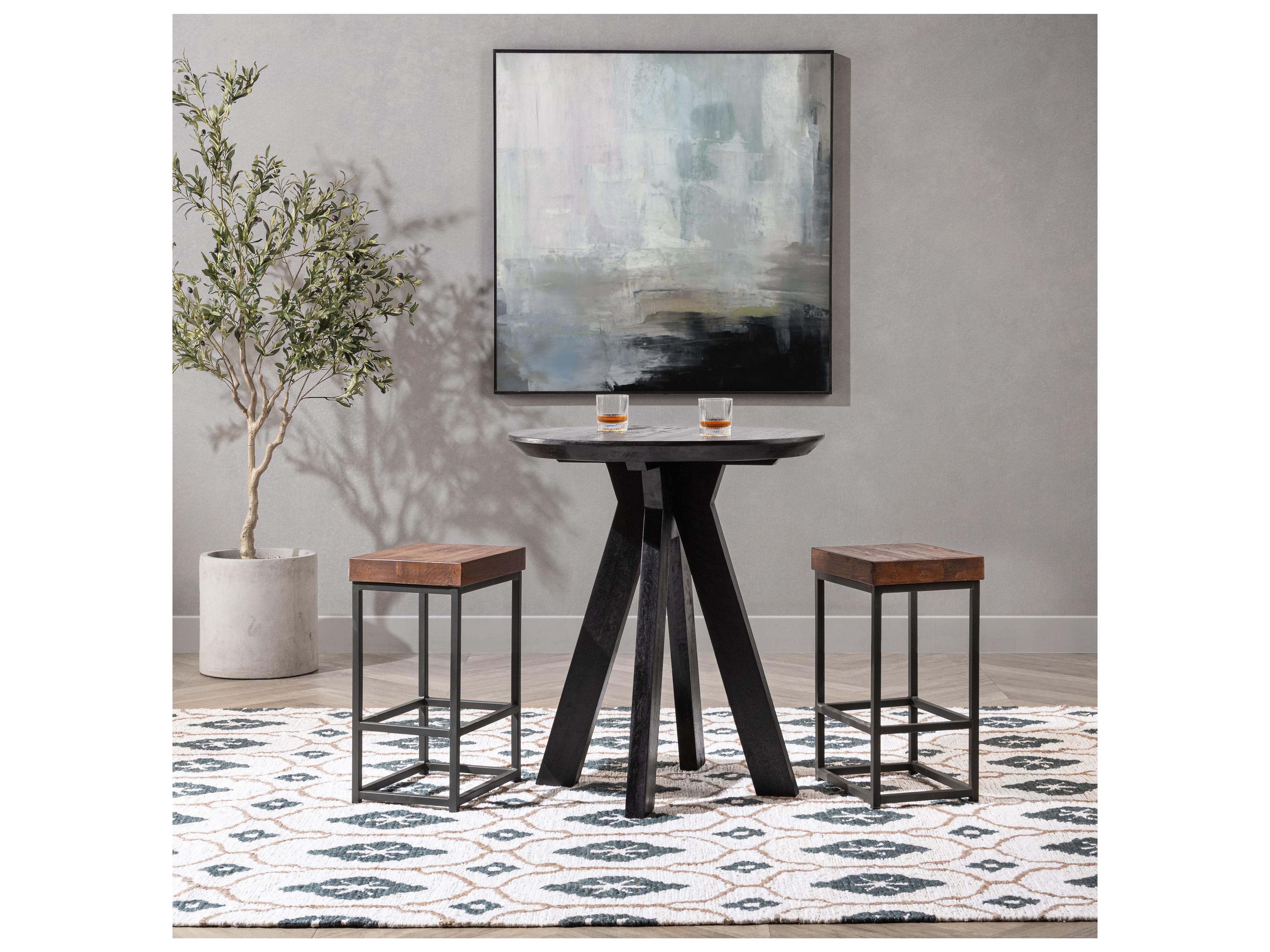 Classic Home Rodrigo Round Wood Dining Table