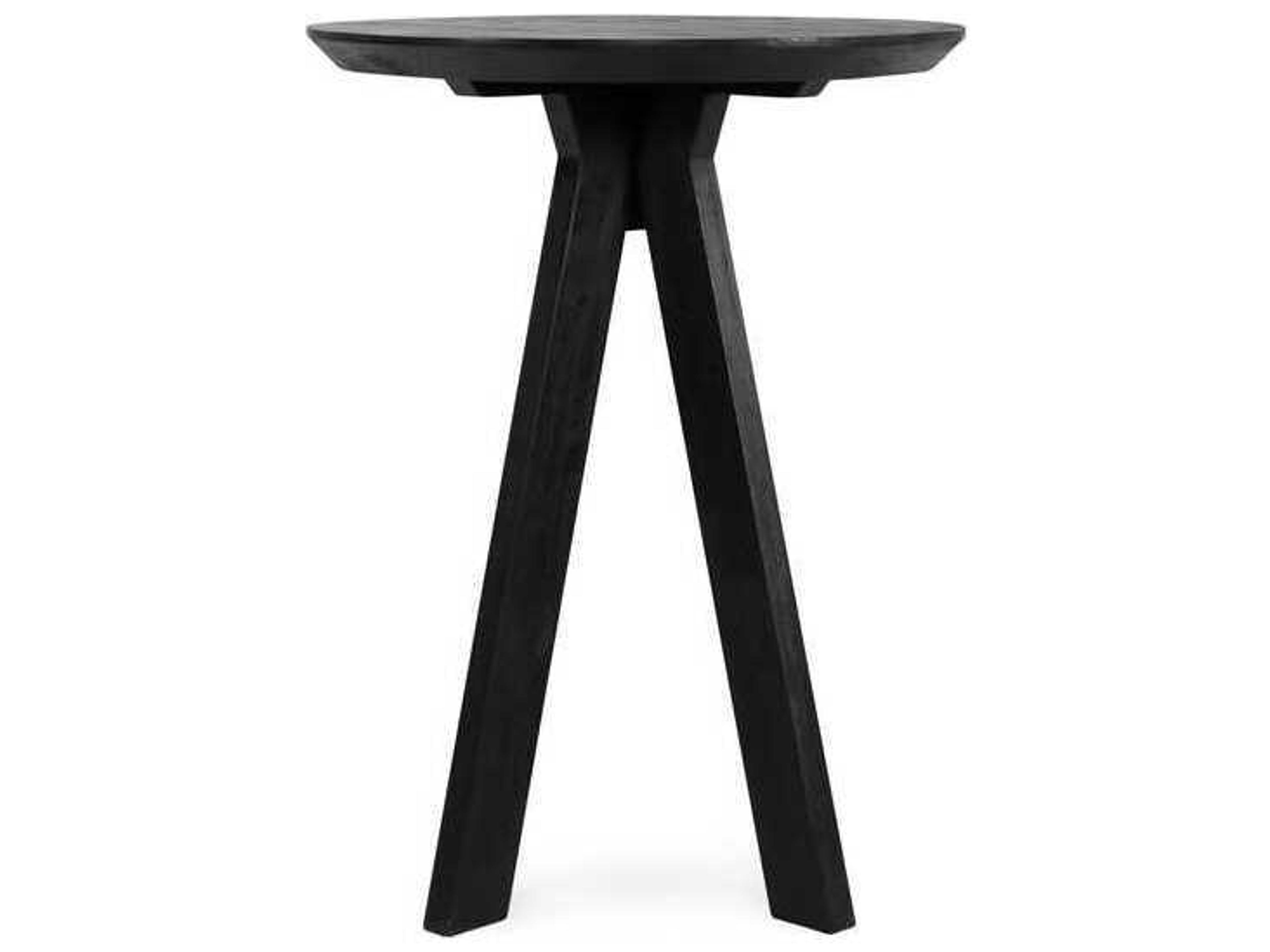 Rodrigo Round Wood Bar Table