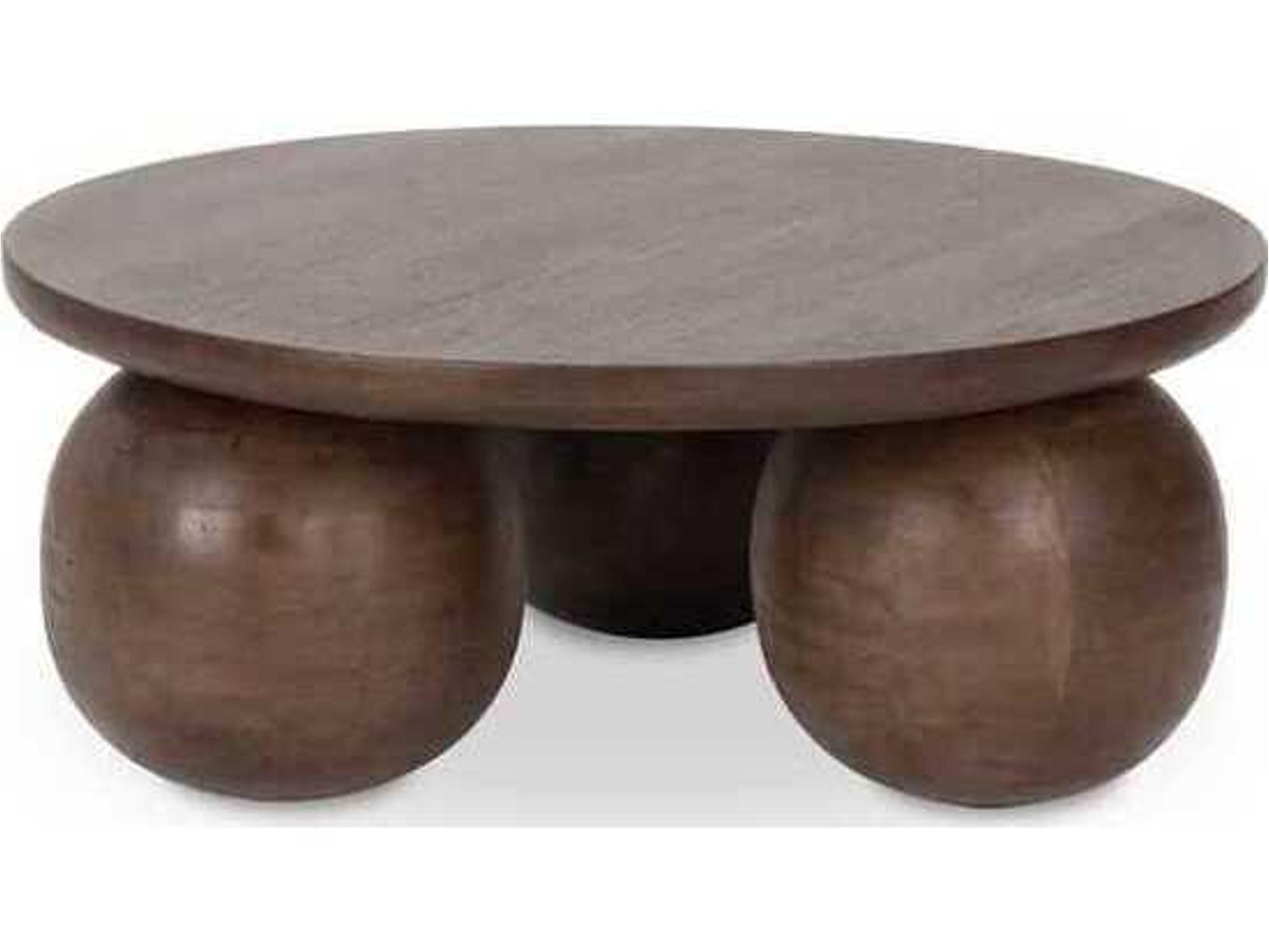 Ronda Round Wood Coffee Table