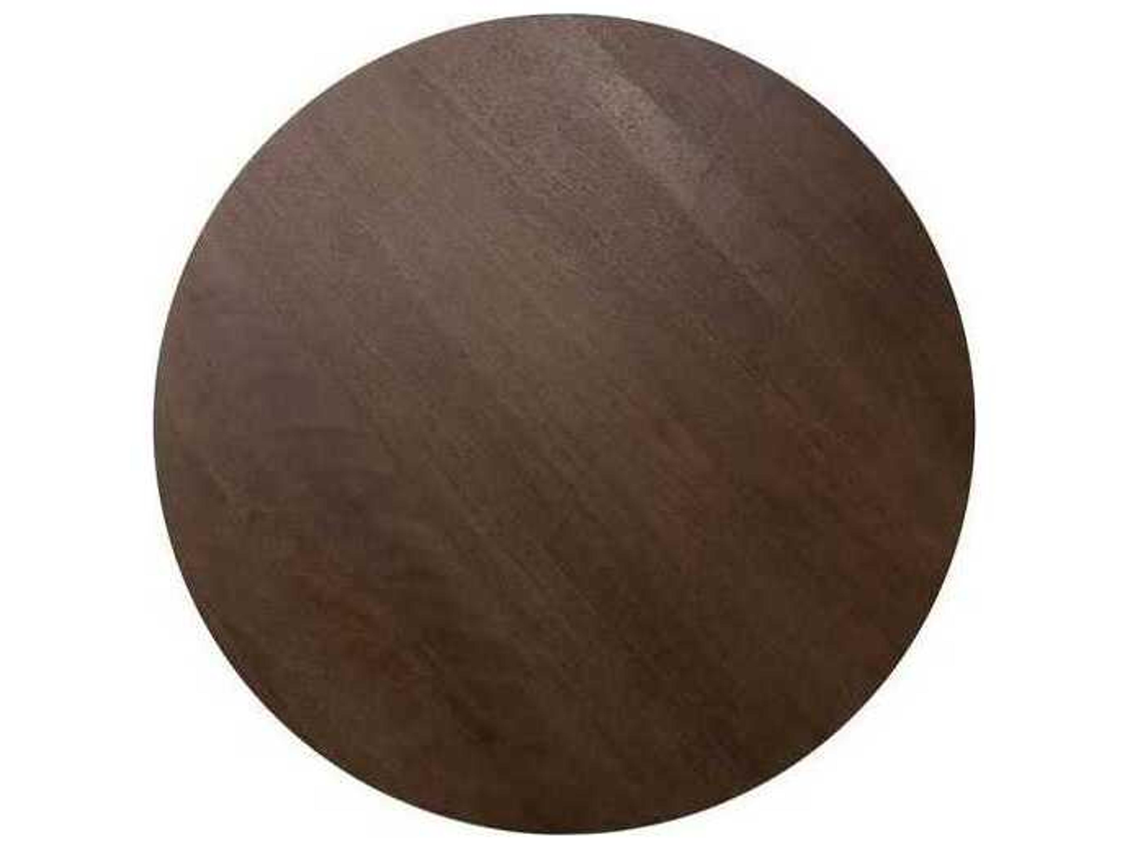 Classic Home Ronda Round Wood Coffee Table
