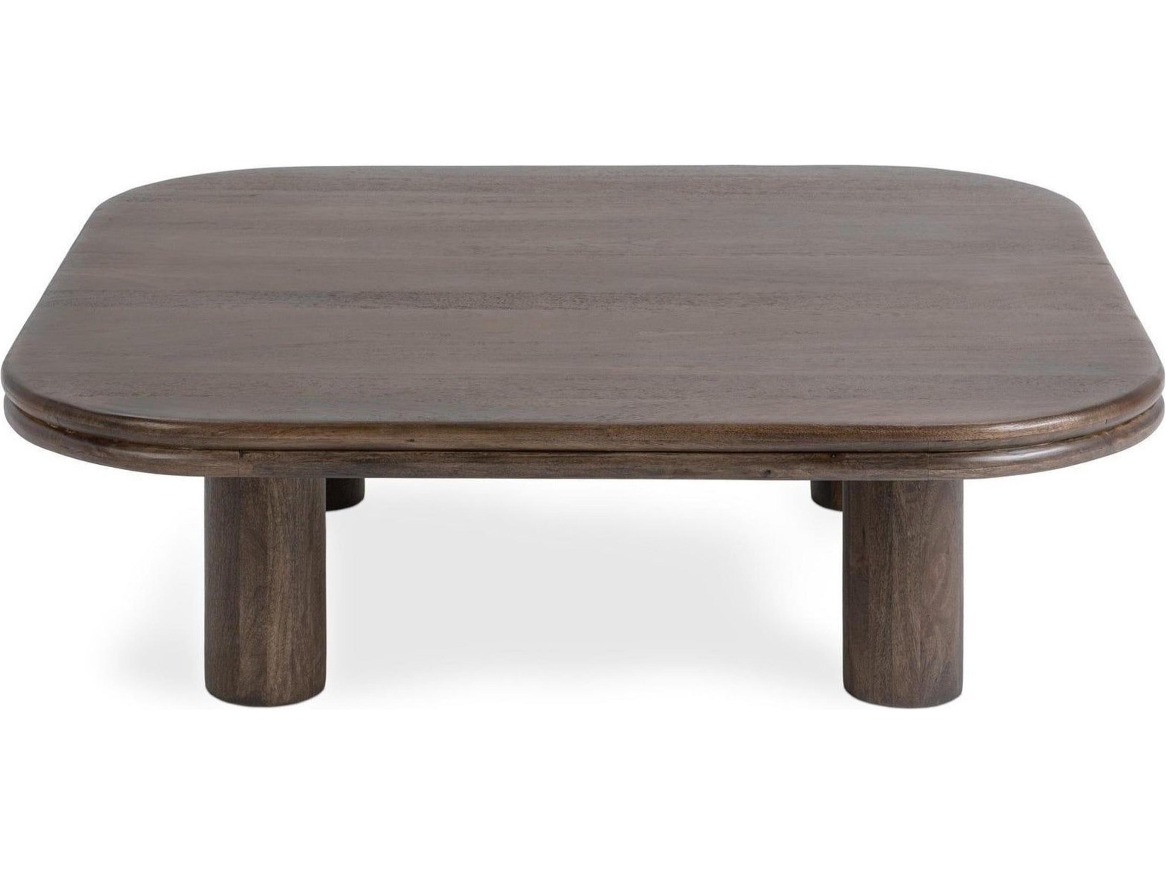 Classic Home Miranda Square Wood Coffee Table