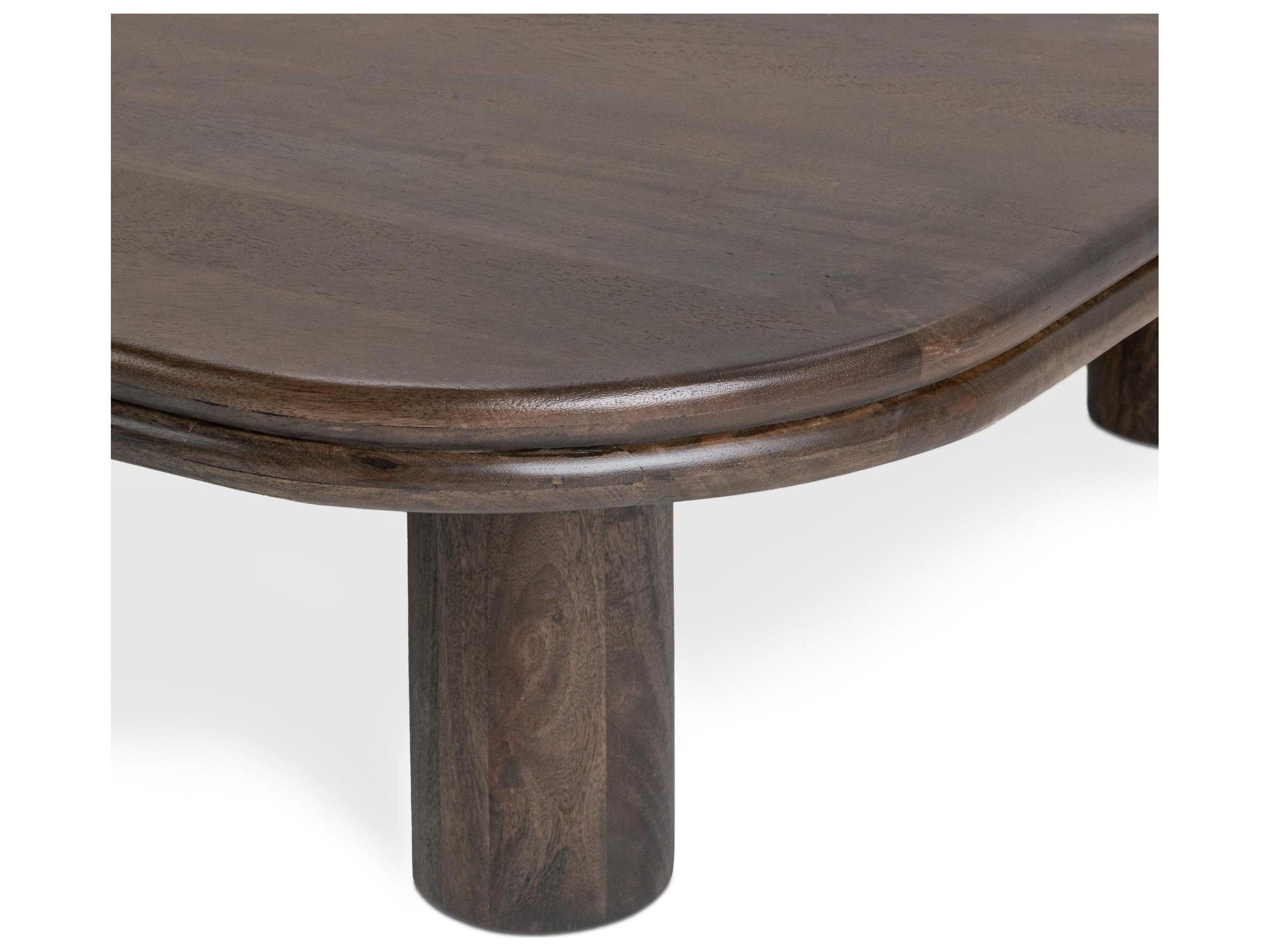 Classic Home Miranda Square Wood Coffee Table