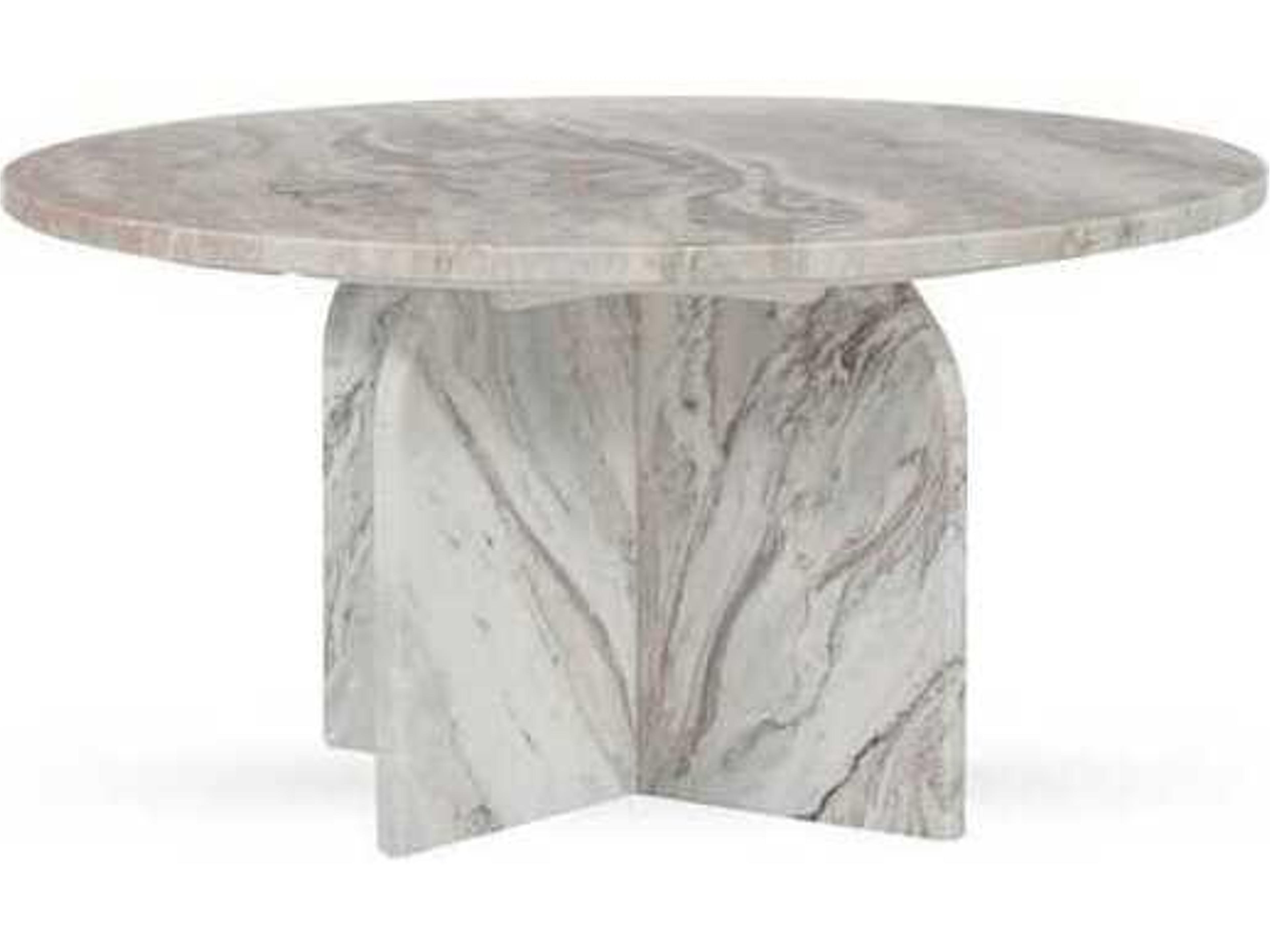 Reilly Round Marble Coffee Table