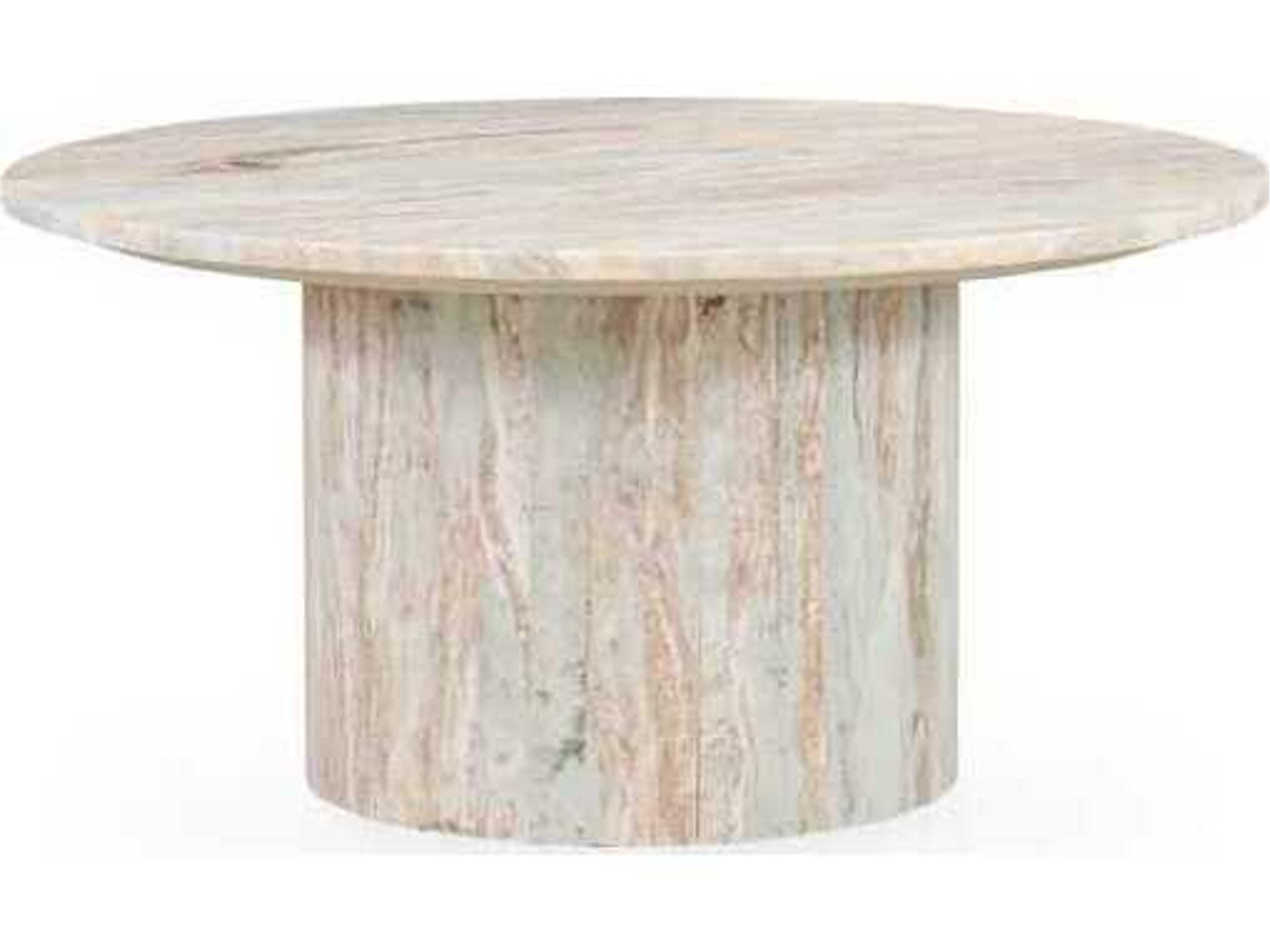Amberly Round Marble Coffee Table
