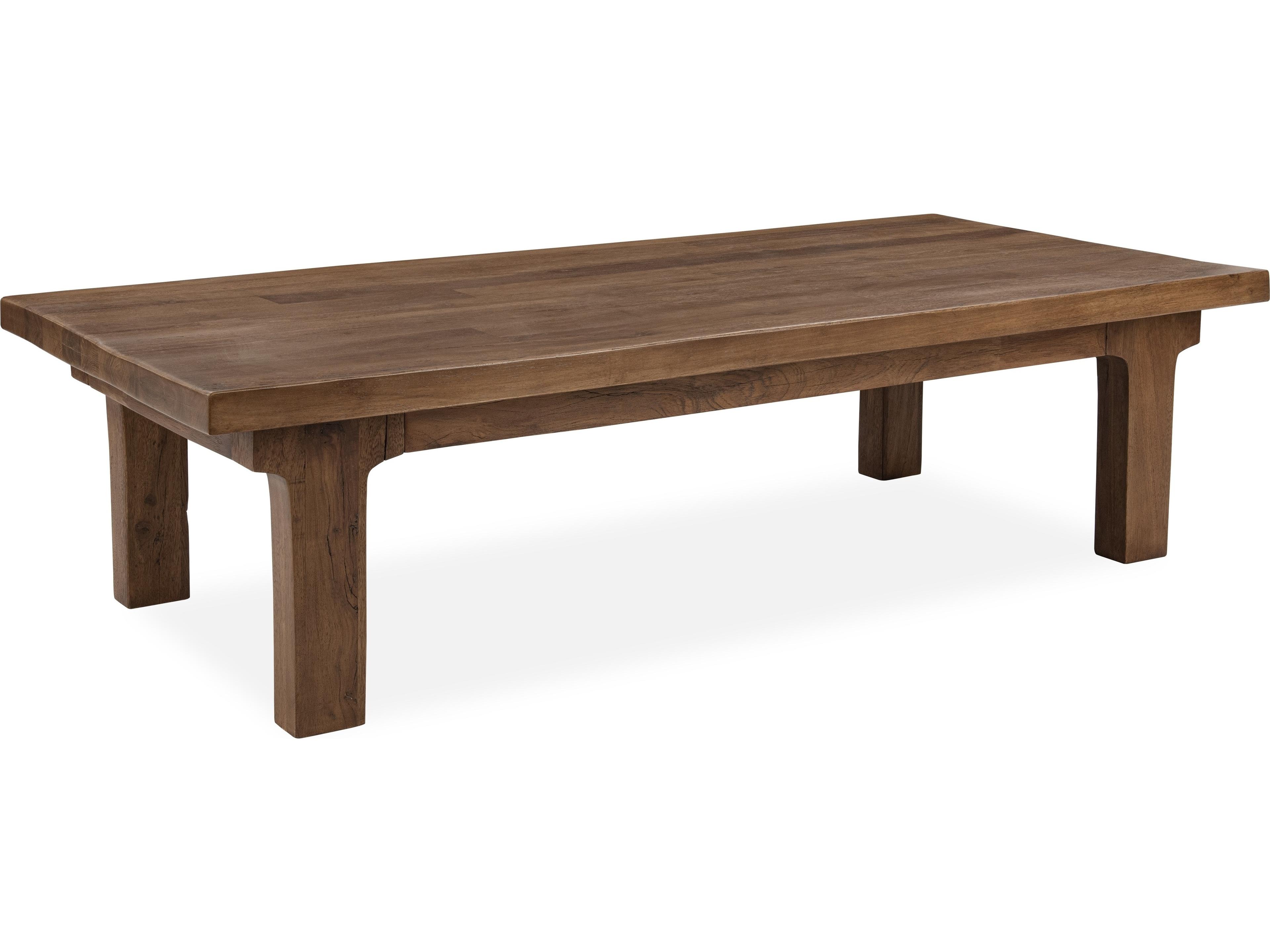 Carmel Rectangular Wood Earthy Terra Coffee Table