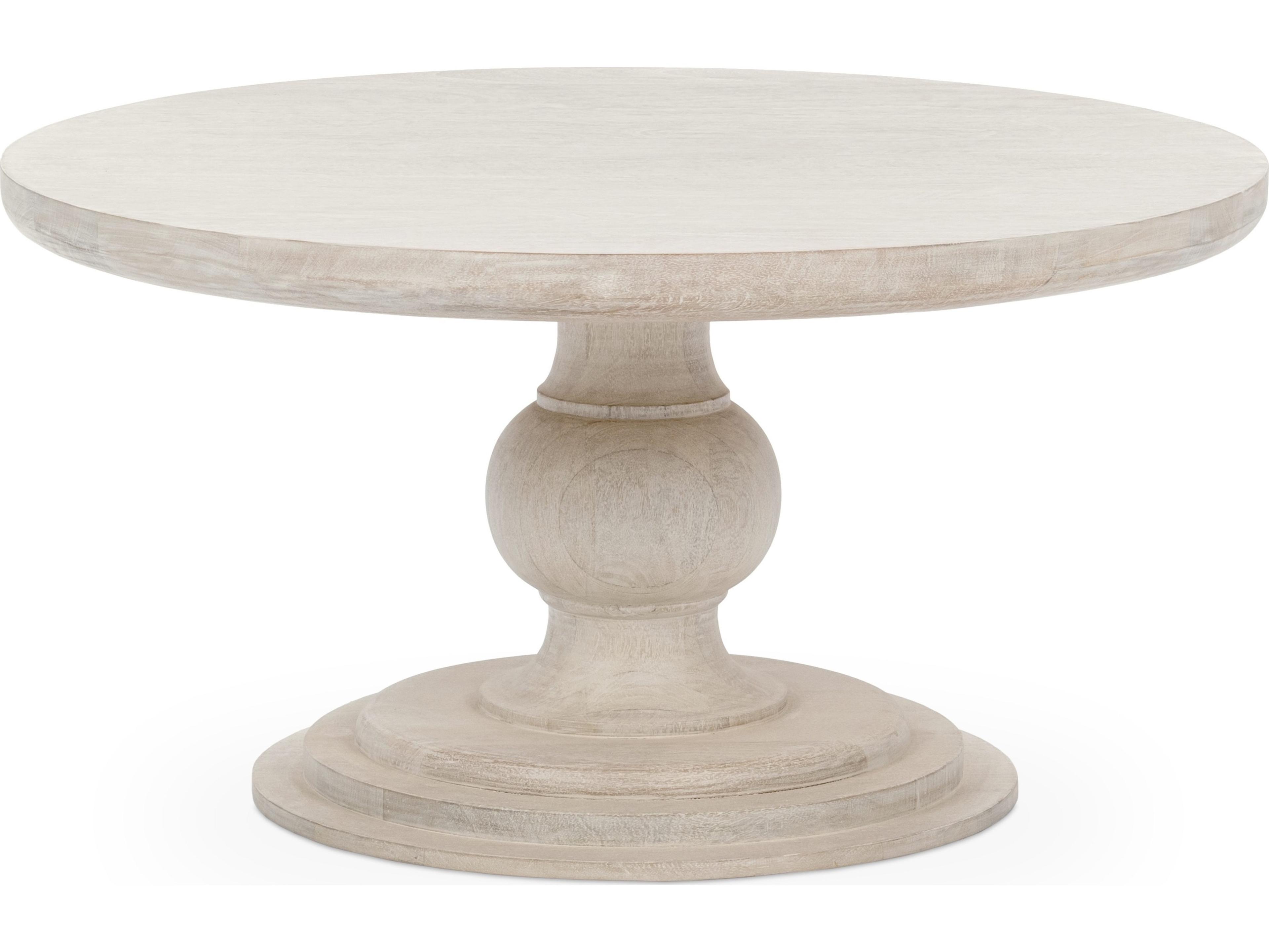 Hera Round Creamwood Coffee Table
