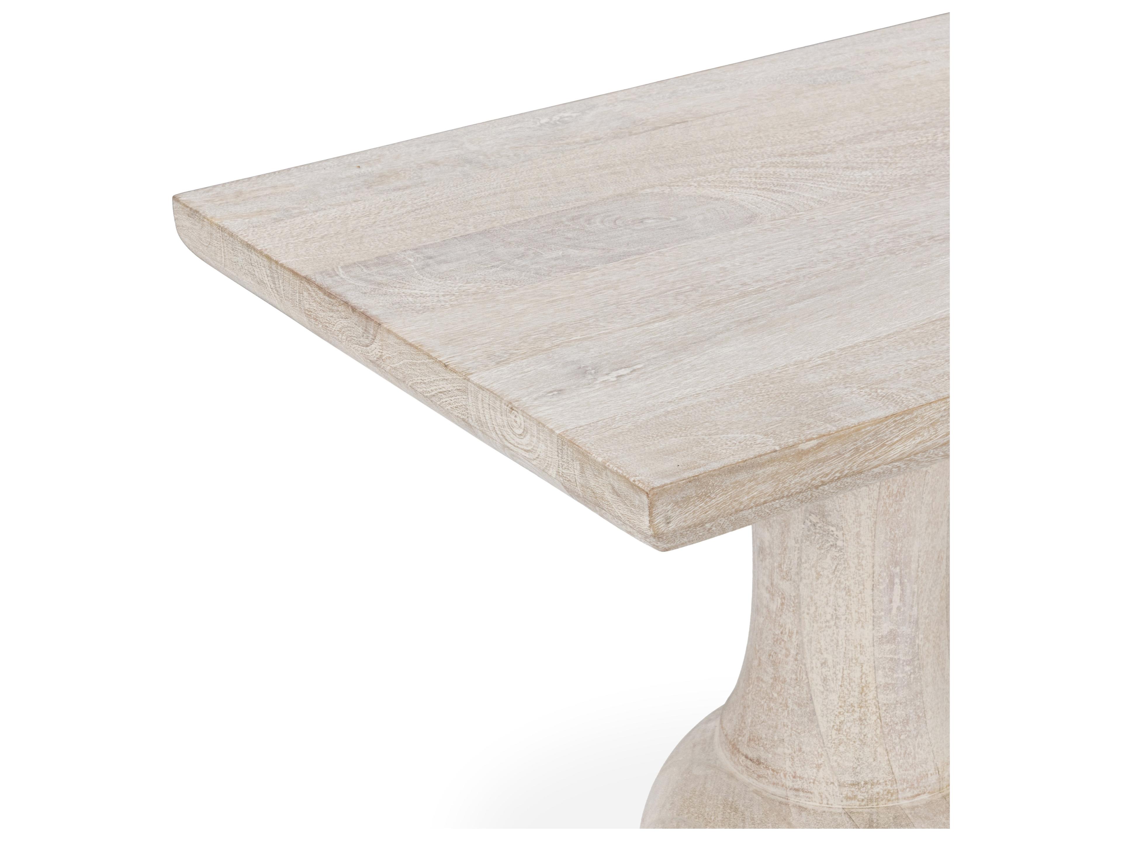 Classic Home Hera Rectangular Creamwood Console Table