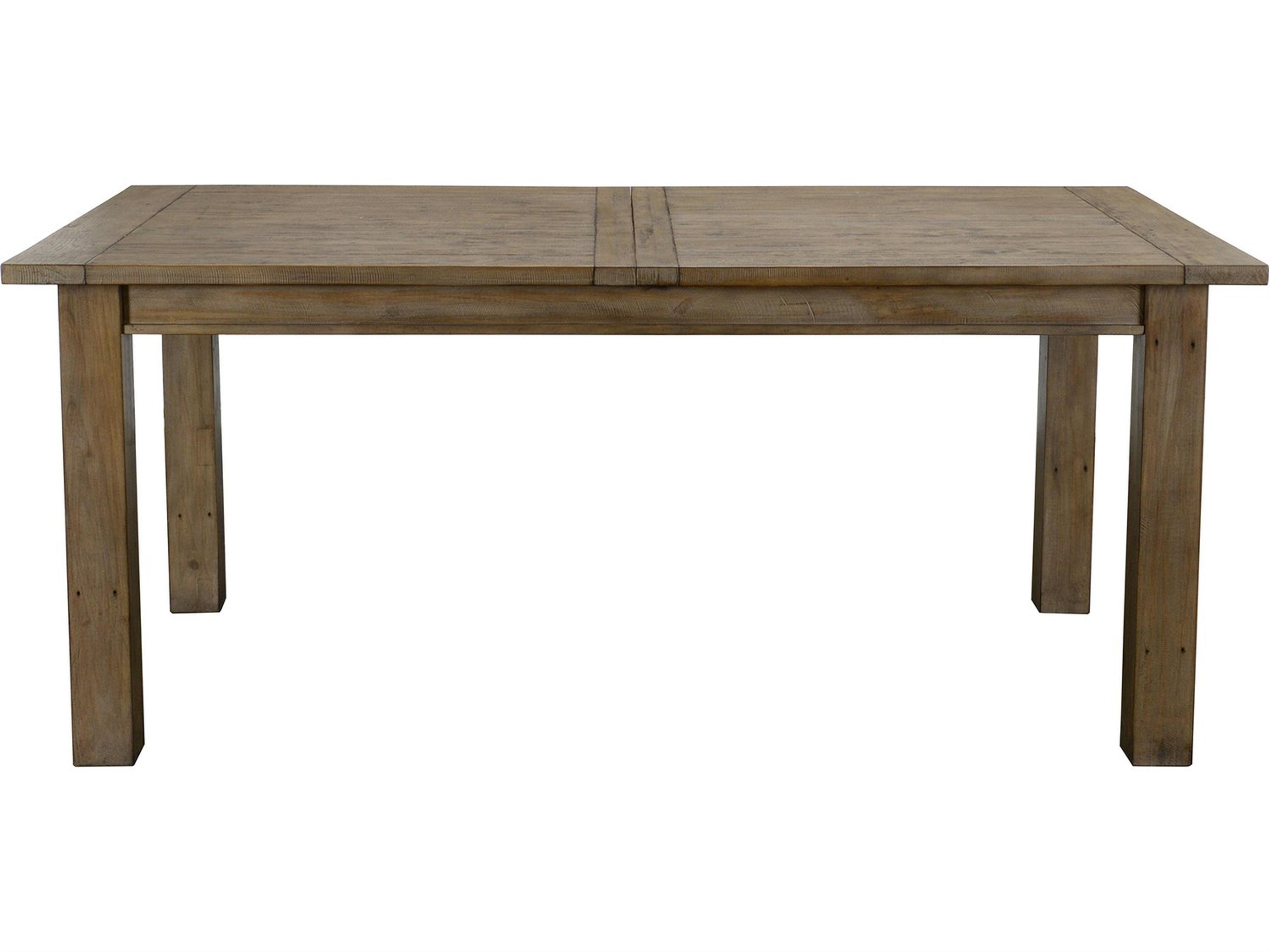 Classic Home Driftwood Rectangular Wood Dining Table