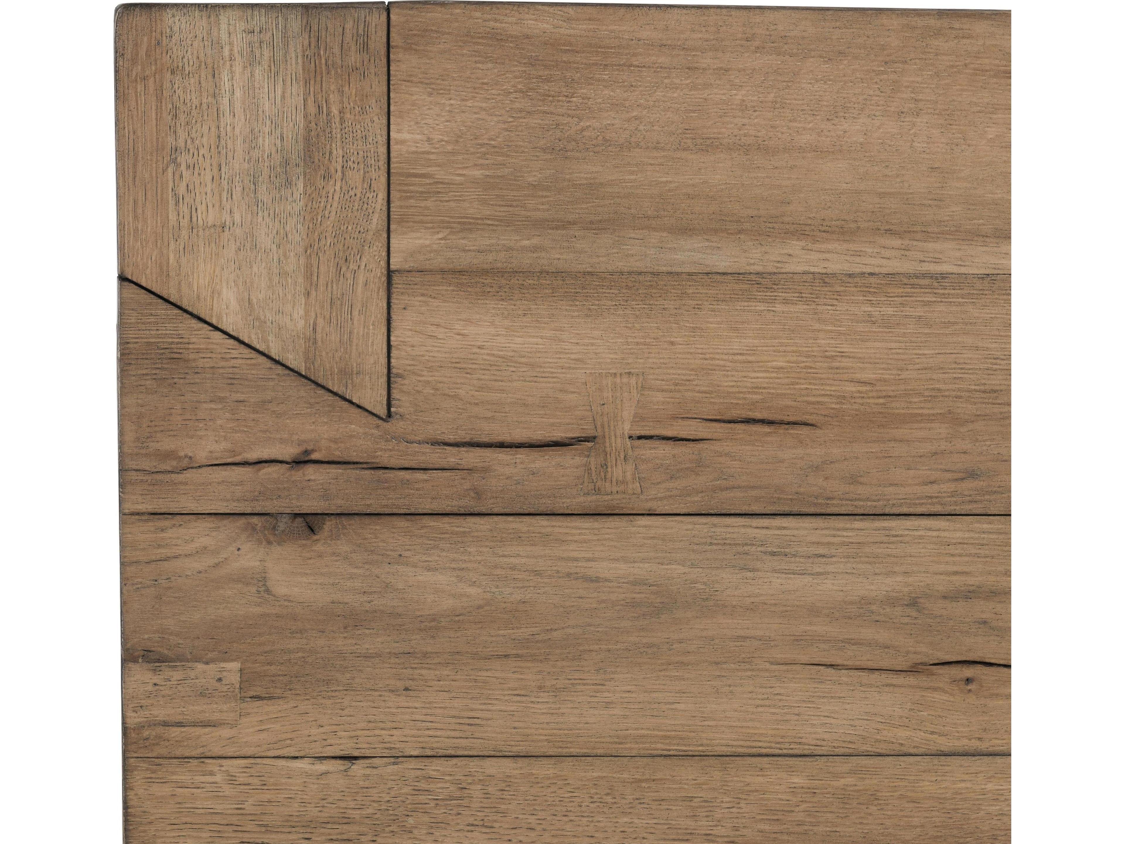 Classic Home Bristol Square Wood Brown End Table